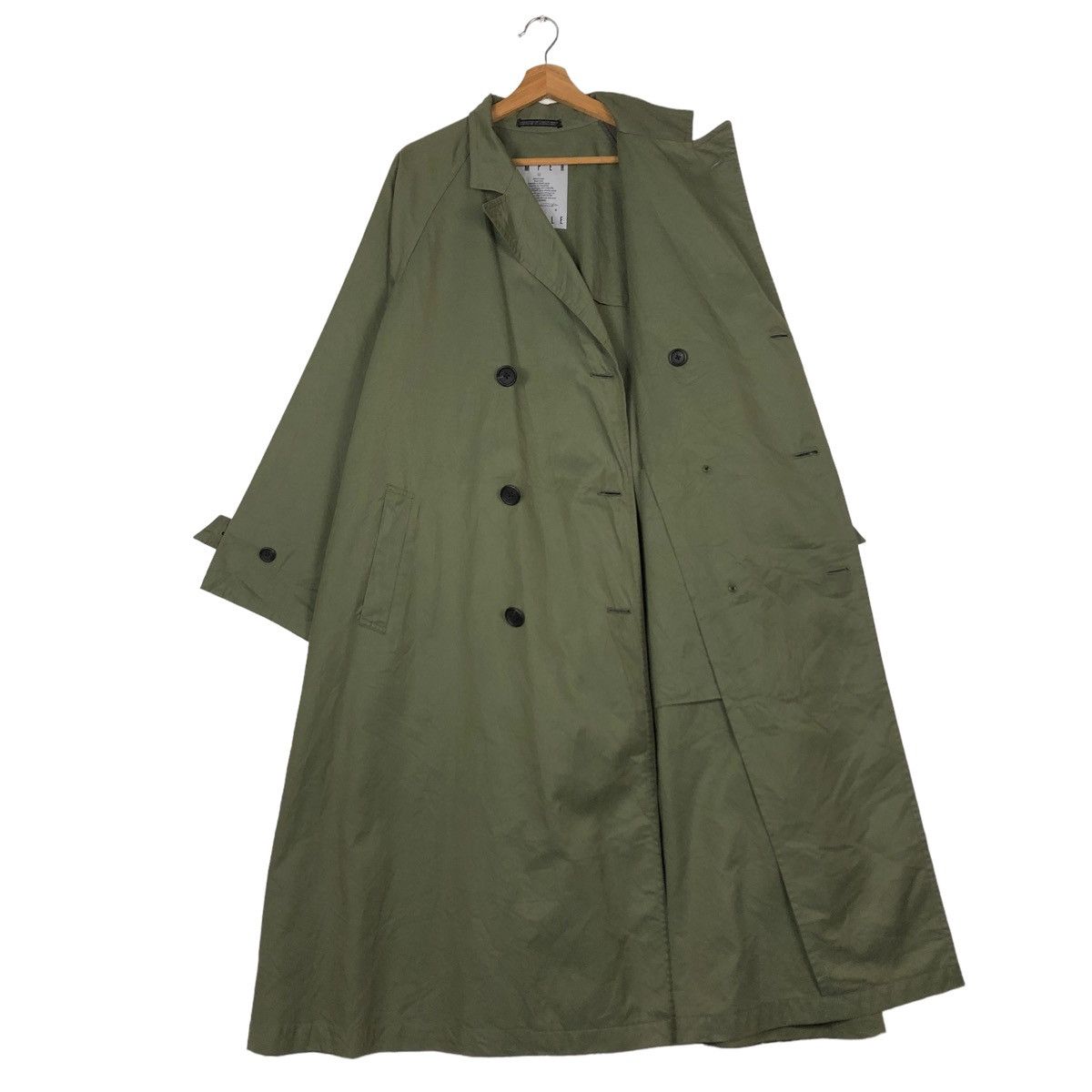 Yohji Yamamoto RICH GREEN FLY COATS LONG JACKET IMPER MEABLE YOHJI YAMAMOTO Size US M / EU 48-50 / 2 - 2 Thumbnail