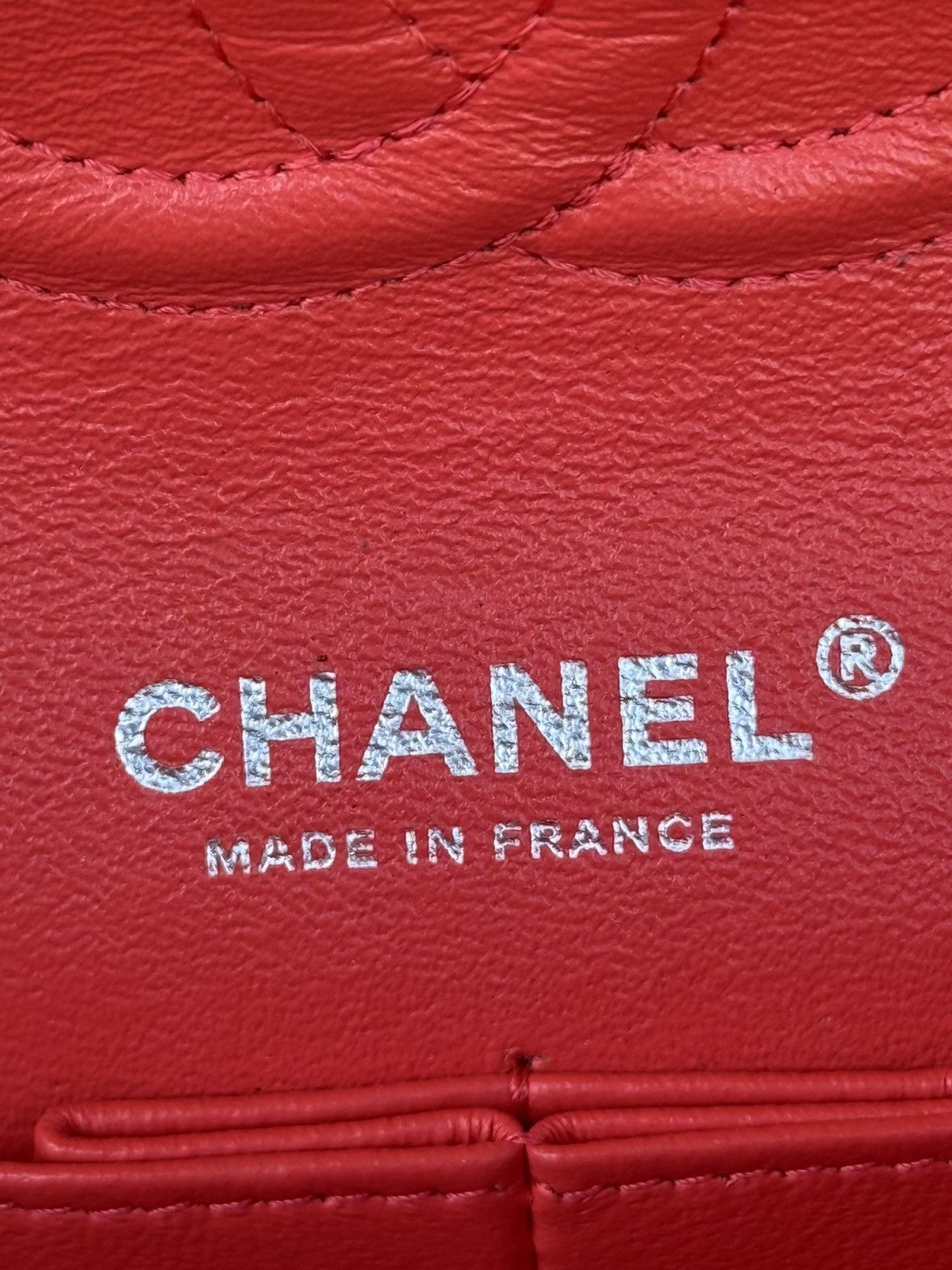 Chanel Chanel - 2014 - Pink Velvet Medium Double Flap Shoulder Bag Size ONE SIZE - 19 Thumbnail