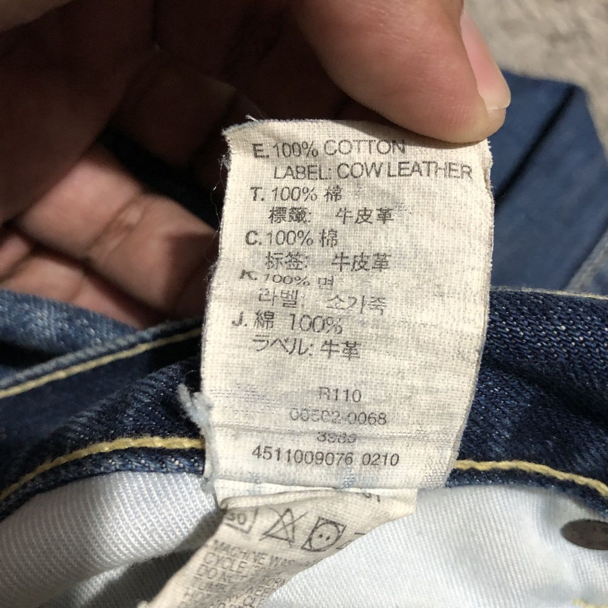 Levi's × Levi's Vintage Clothing LEVIS 502 RED LINE Size US 30 / EU 46 - 9 Thumbnail