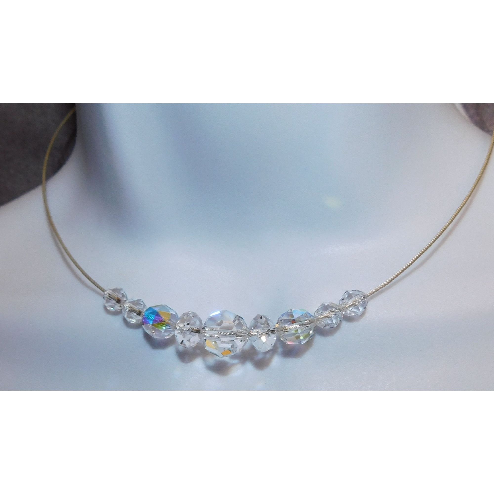 Swarovski Genuine Swarovski Faceted Crystal Necklace Size ONE SIZE - 11 Thumbnail