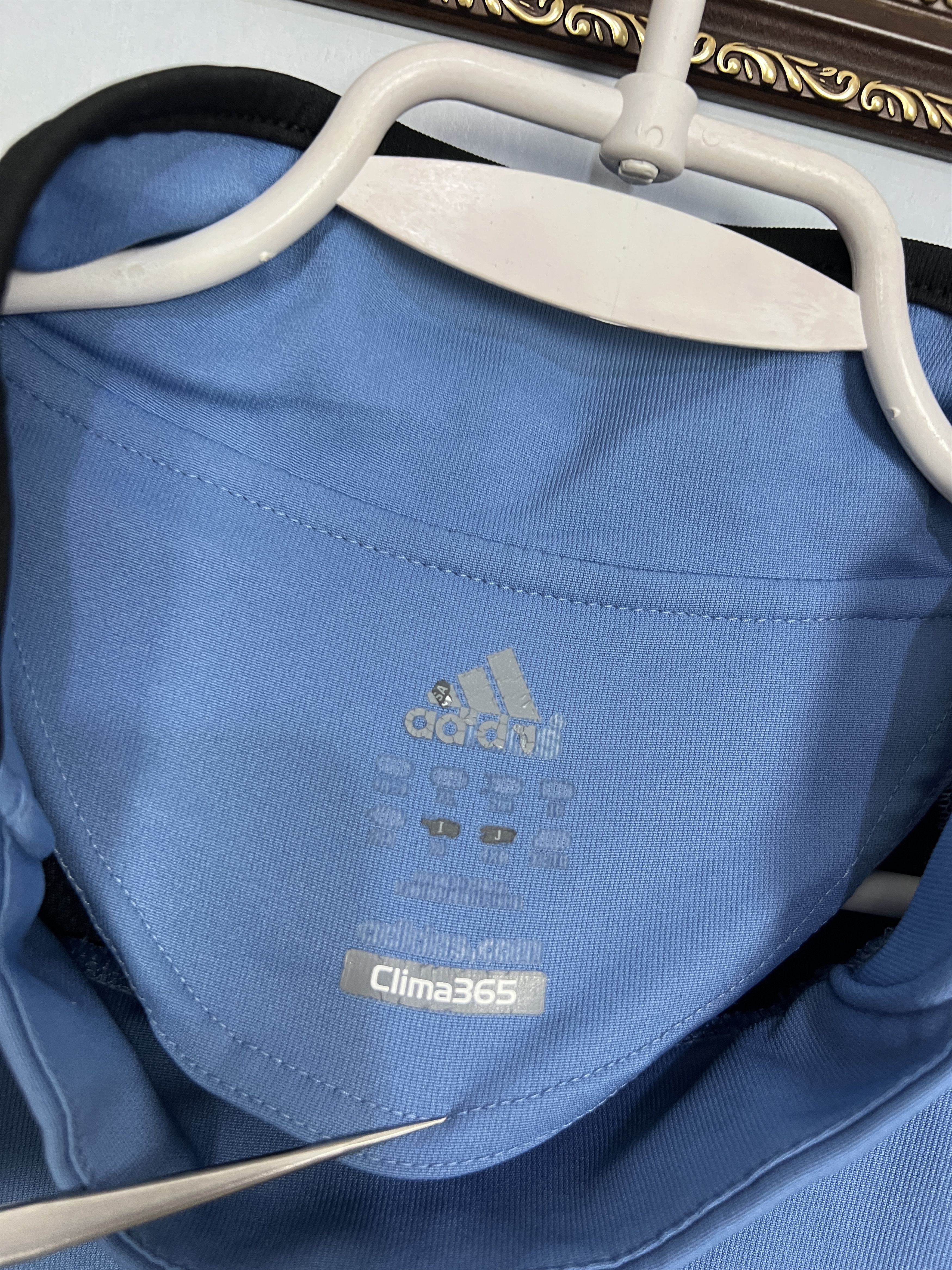Adidas FC Schalke 04 Football Player Issue Train Sweatshirt Jacket Size US XL / EU 56 / 4 - 7 Thumbnail