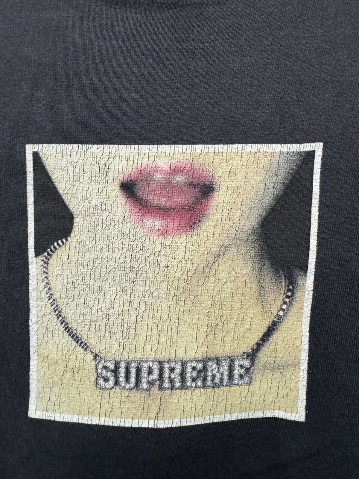 Supreme Supreme Necklace Diamonds Lips Box T shirt Size US M / EU 48-50 / 2 - 3 Thumbnail
