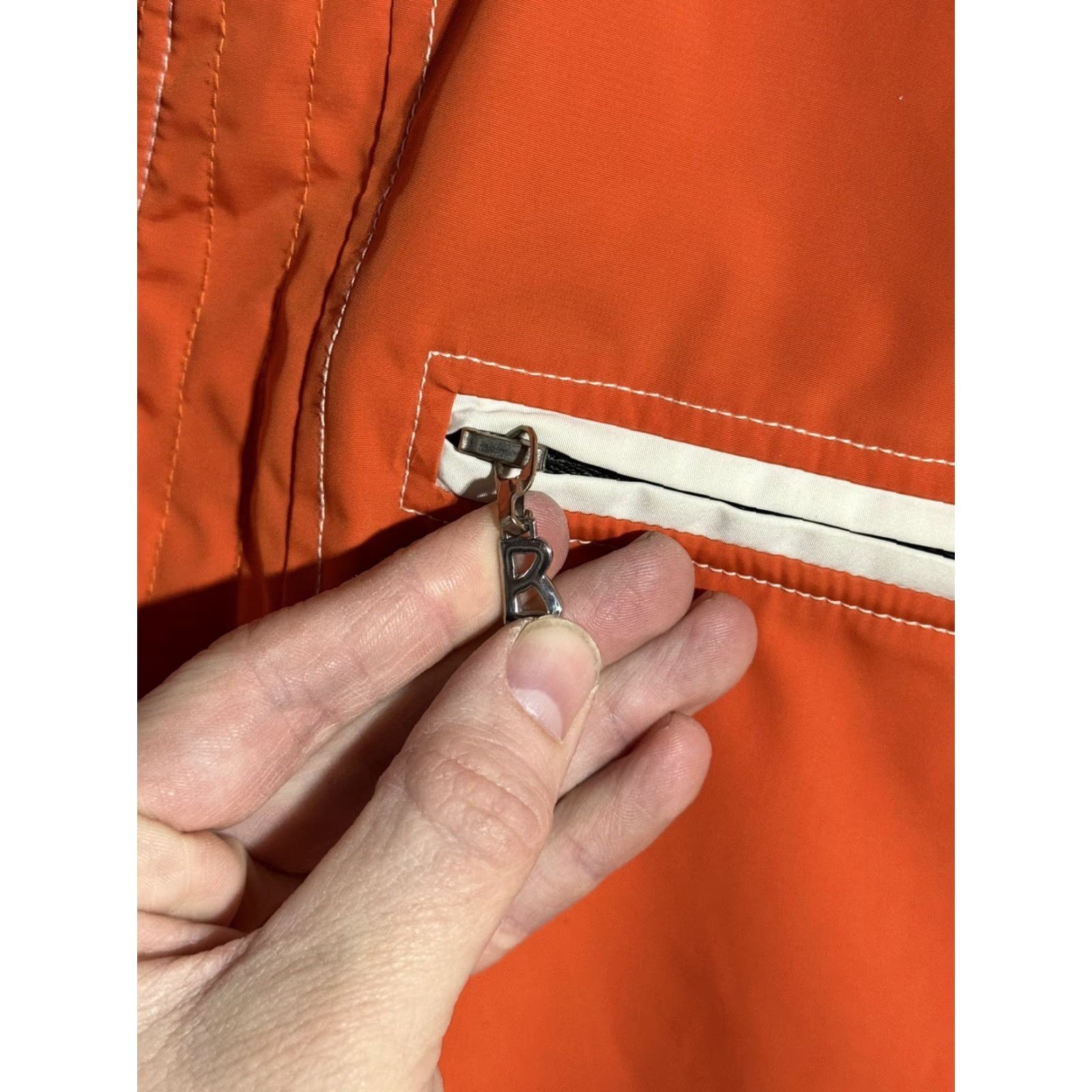 Bogner Bogner Women’s Joan Thylmann Orange Full Zip Ski Jacket Size 12 Snowboard Skiing Size XL / US 12-14 / IT 48-50 - 3 Thumbnail