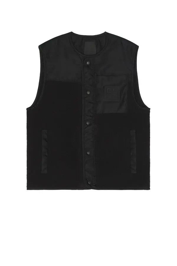 Givenchy o1srvl11e0525 Mix Material Vest 4G Pocket in Black Size US L / EU 52-54 / 3 - 1 Thumbnail