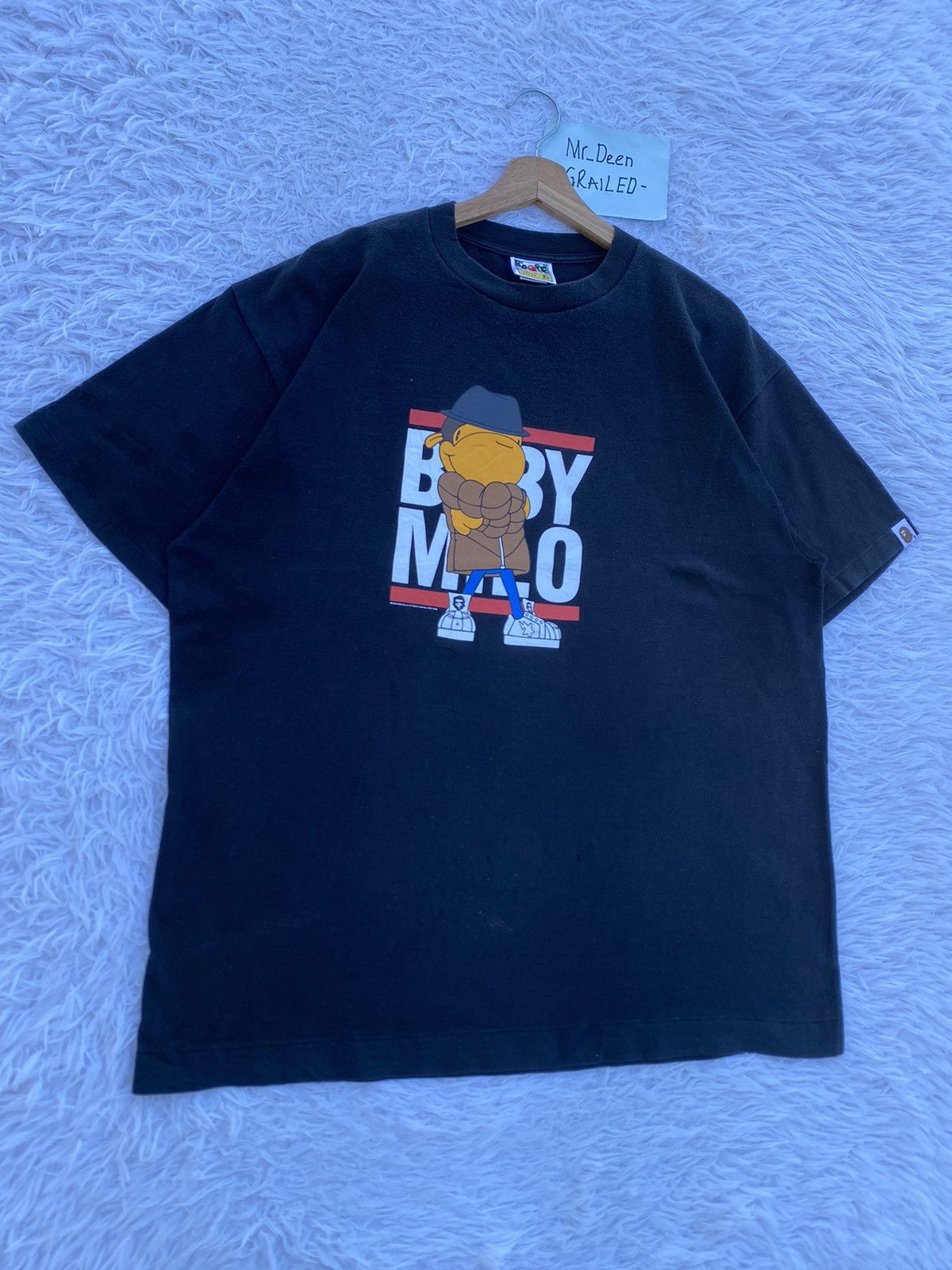 Bape Rare BAPE Baby Milo Printed XL size Tee Size US XL / EU 56 / 4 - 3 Thumbnail
