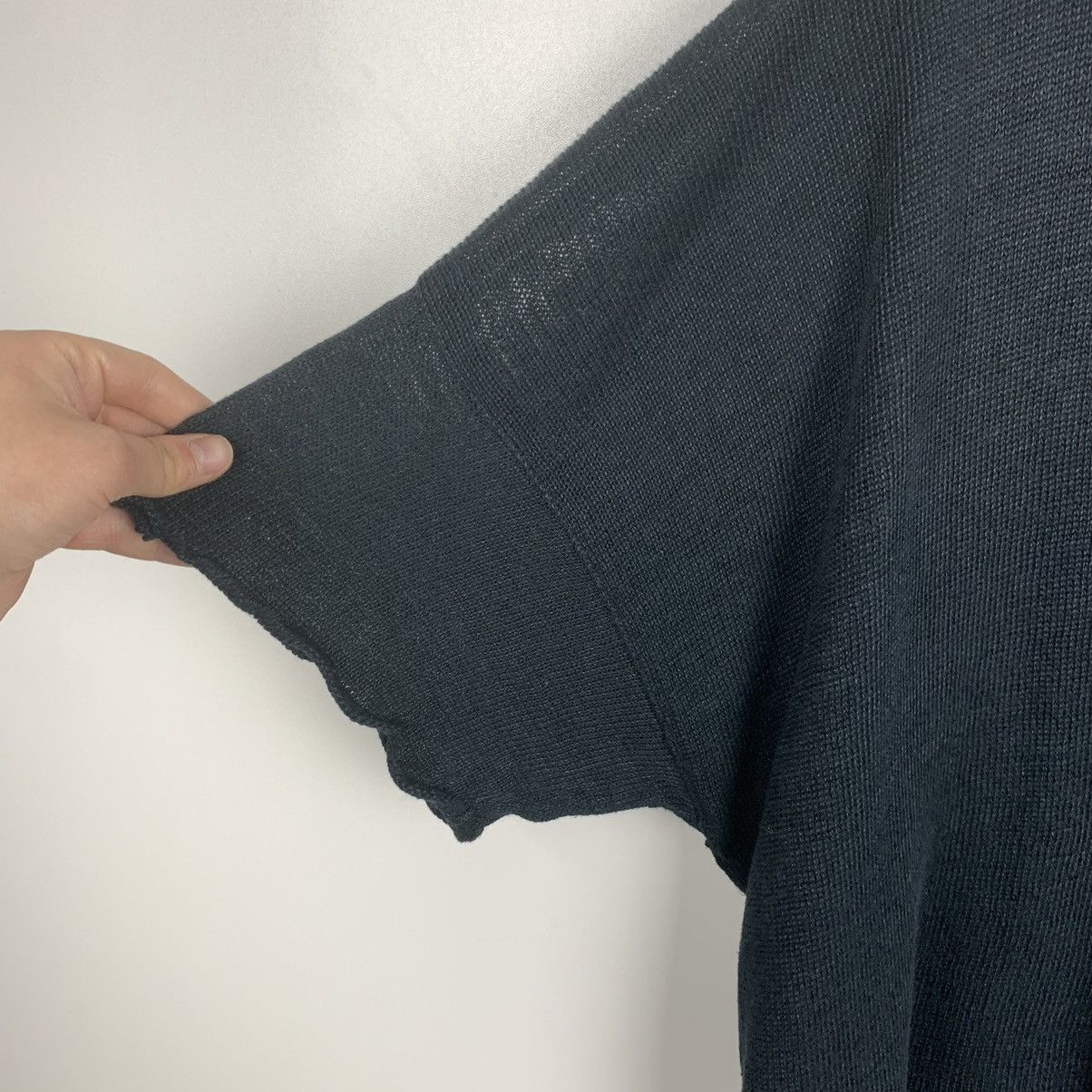 Other Barbara Speer Knit Linen Cardigan Black Short Sleeve Size XS / US 0-2 / IT 36-38 - 4 Thumbnail