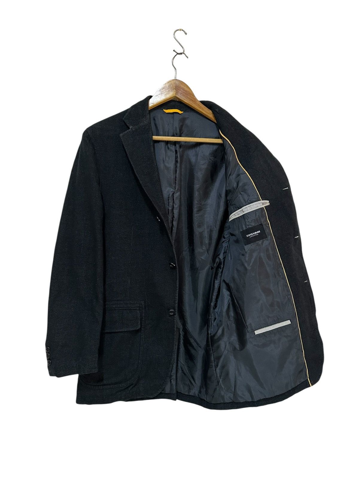 Kansai Yamamoto kansaiman collection blazer jacket Size 42S - 3 Thumbnail