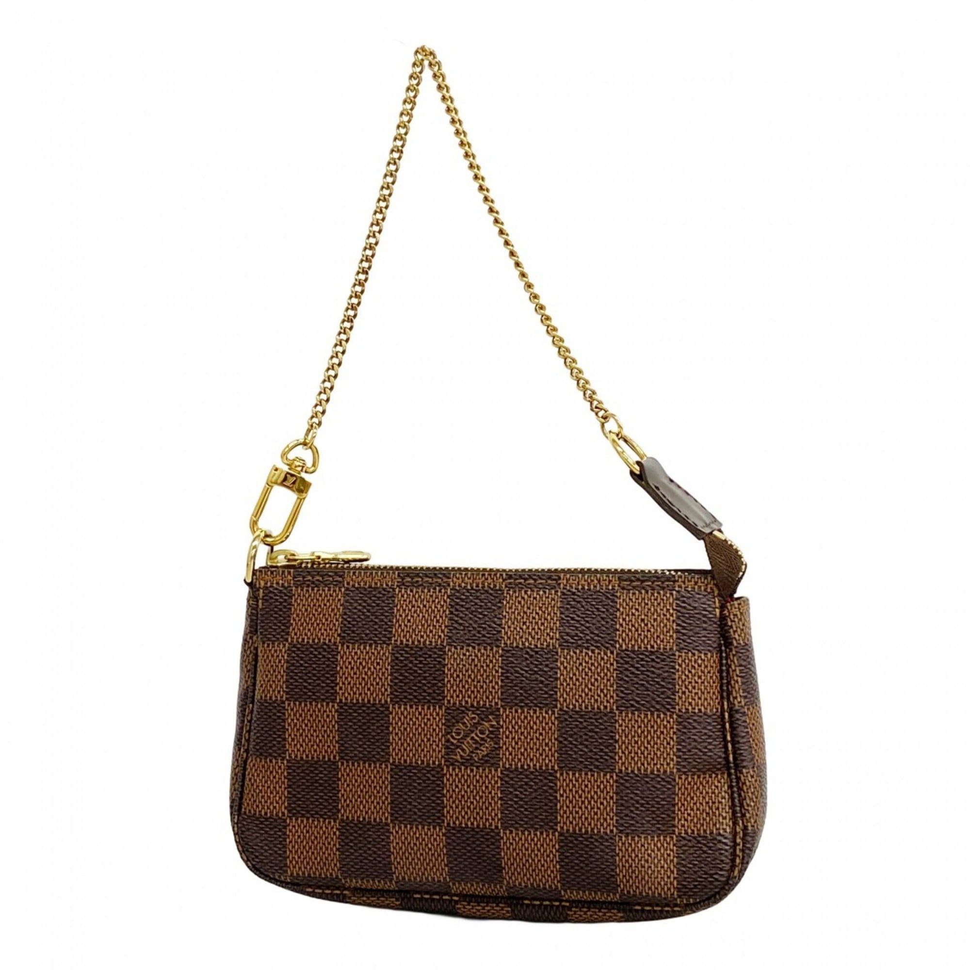 Louis Vuitton Bag/Pouch Damier Mini Pochette Accessoires N58009 Ebene Women's P2521948