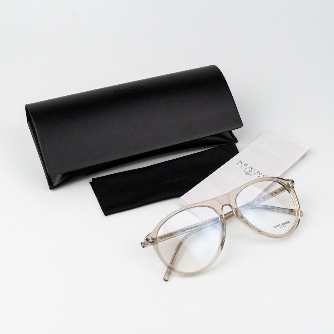 Saint Laurent Paris Saint Laurent Men Eyeglasses Pilot SL667OPT 003 BRAND NEW Size ONE SIZE - 10 Thumbnail