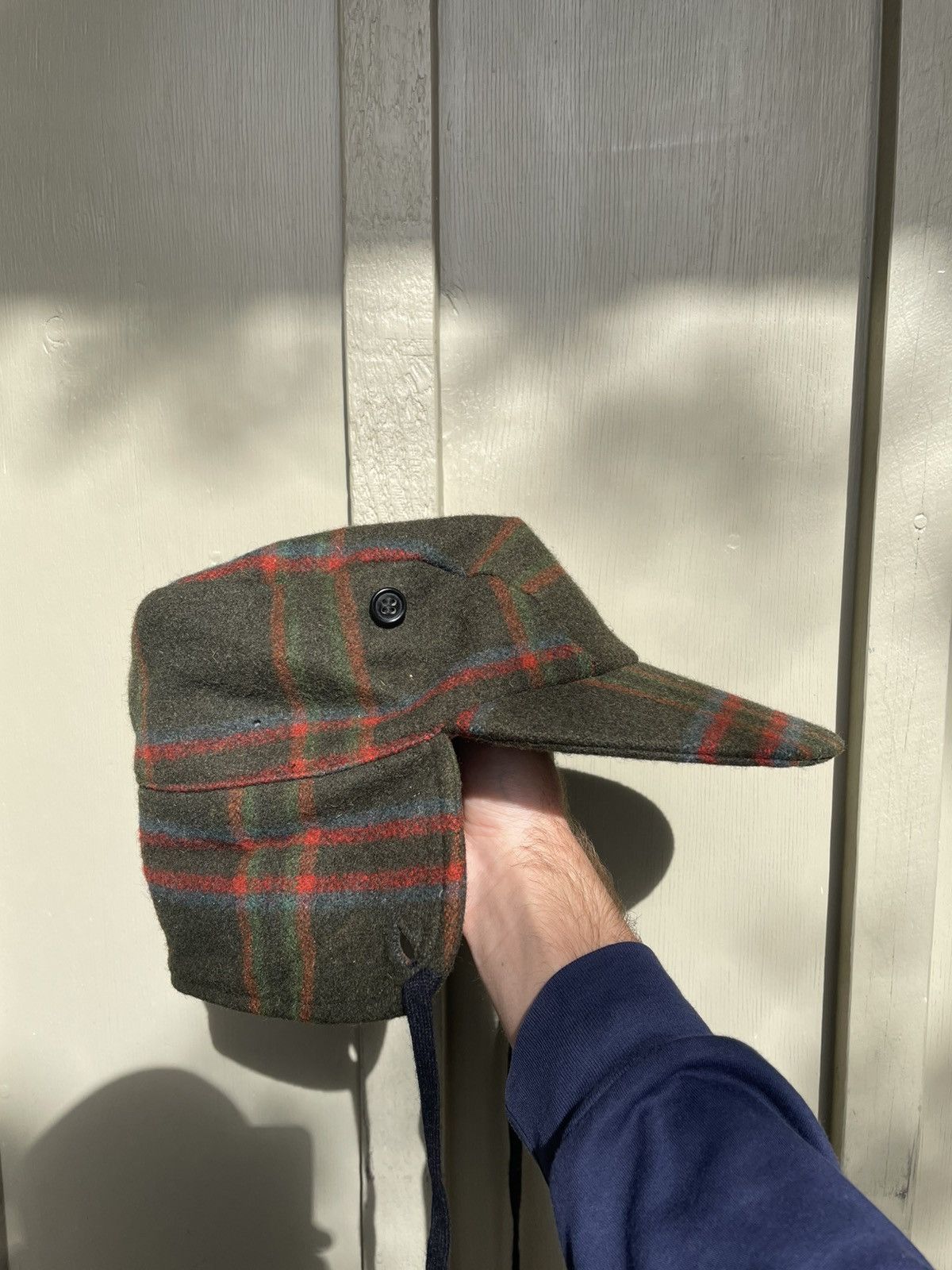 Other Genuine Vintage Swanndri Woollen Trapper Hat Size ONE SIZE - 4 Thumbnail