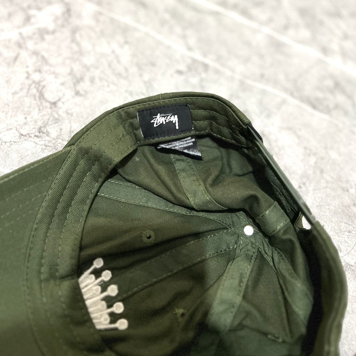Stussy × Vintage STUSSY 93 SLICK CAP Size ONE SIZE - 3 Thumbnail