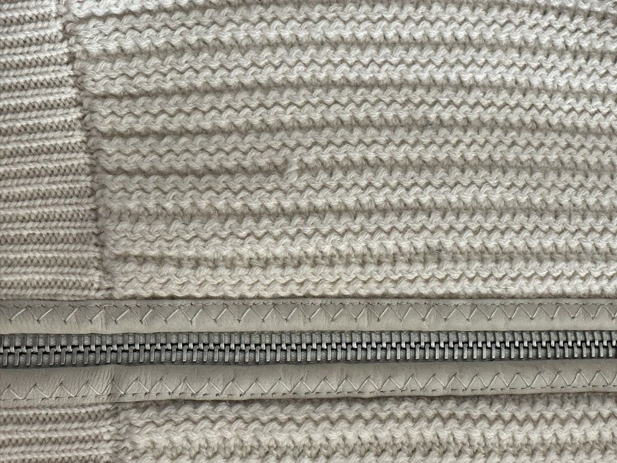 Tom Ford TOM FORD Cashmere Wool Zip Cardigan Leather Trim Size US S / EU 44-46 / 1 - 5 Thumbnail