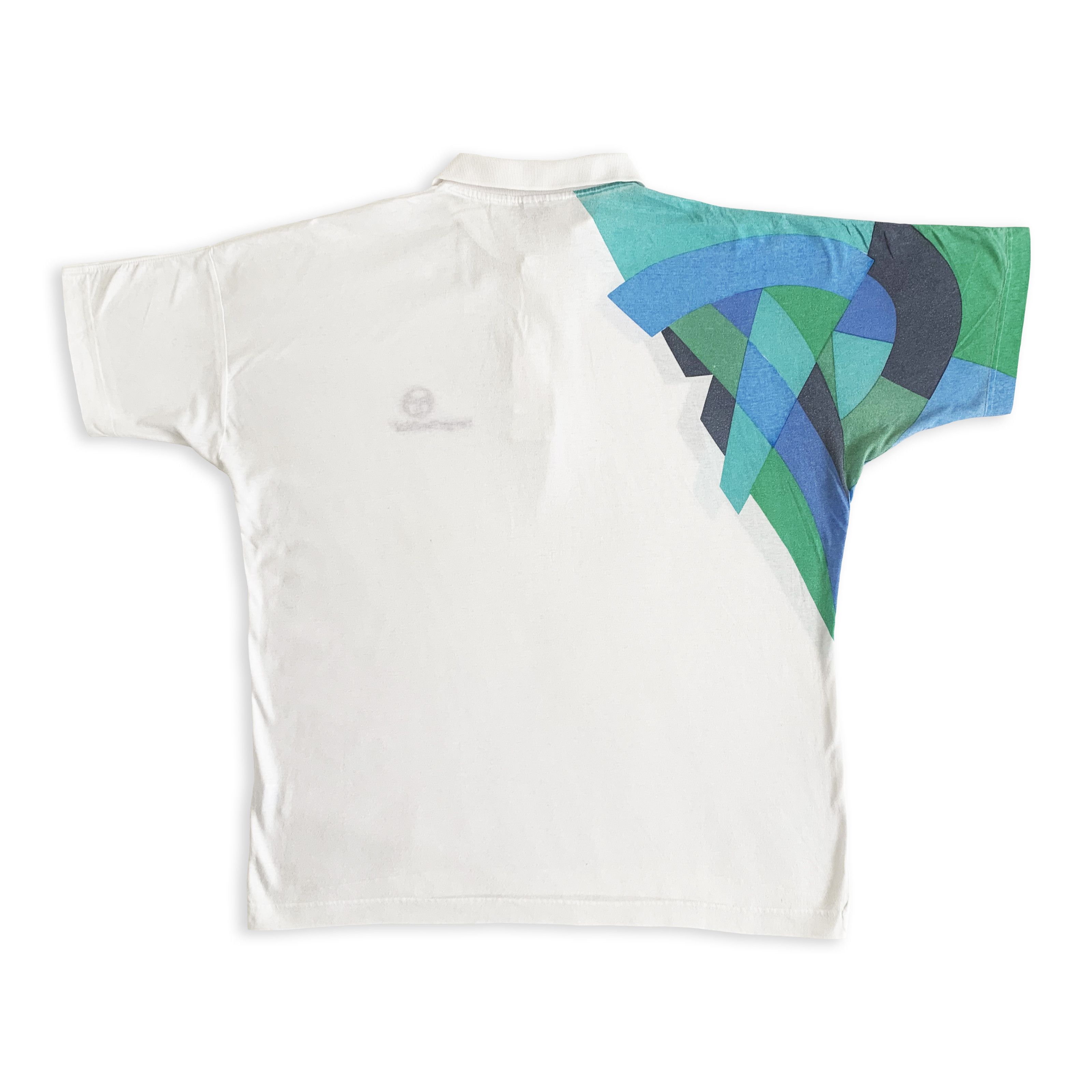 Sergio Tacchini Vintage 80s 90s SERGIO TACCHINI Polo Shirt Tennis Italy M Size US M / EU 48-50 / 2 - 3 Thumbnail