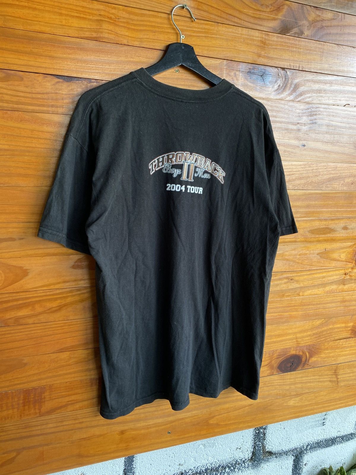 Rap Tees Vintage Boyz II Men Throwback 2004 Tour T-Shirt Hip Hop Tee Size US L / EU 52-54 / 3 - 12 Thumbnail