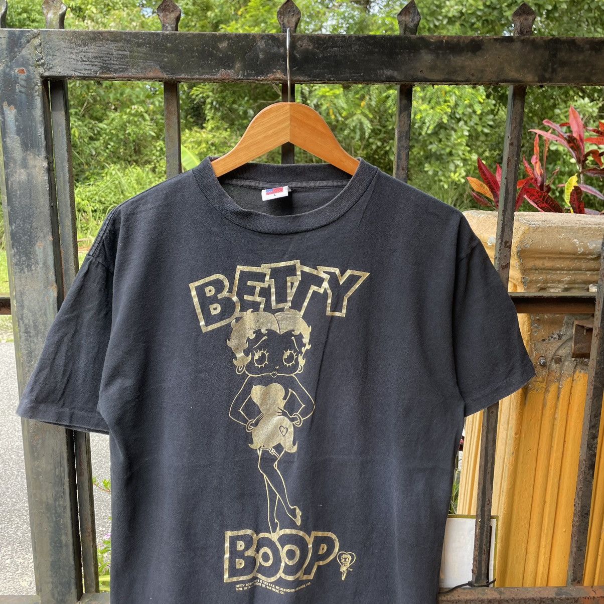 Vintage 🔥Vintage 1992 Betty Boop Big Image Promo Movie Tee Size US L / EU 52-54 / 3 - 4 Thumbnail