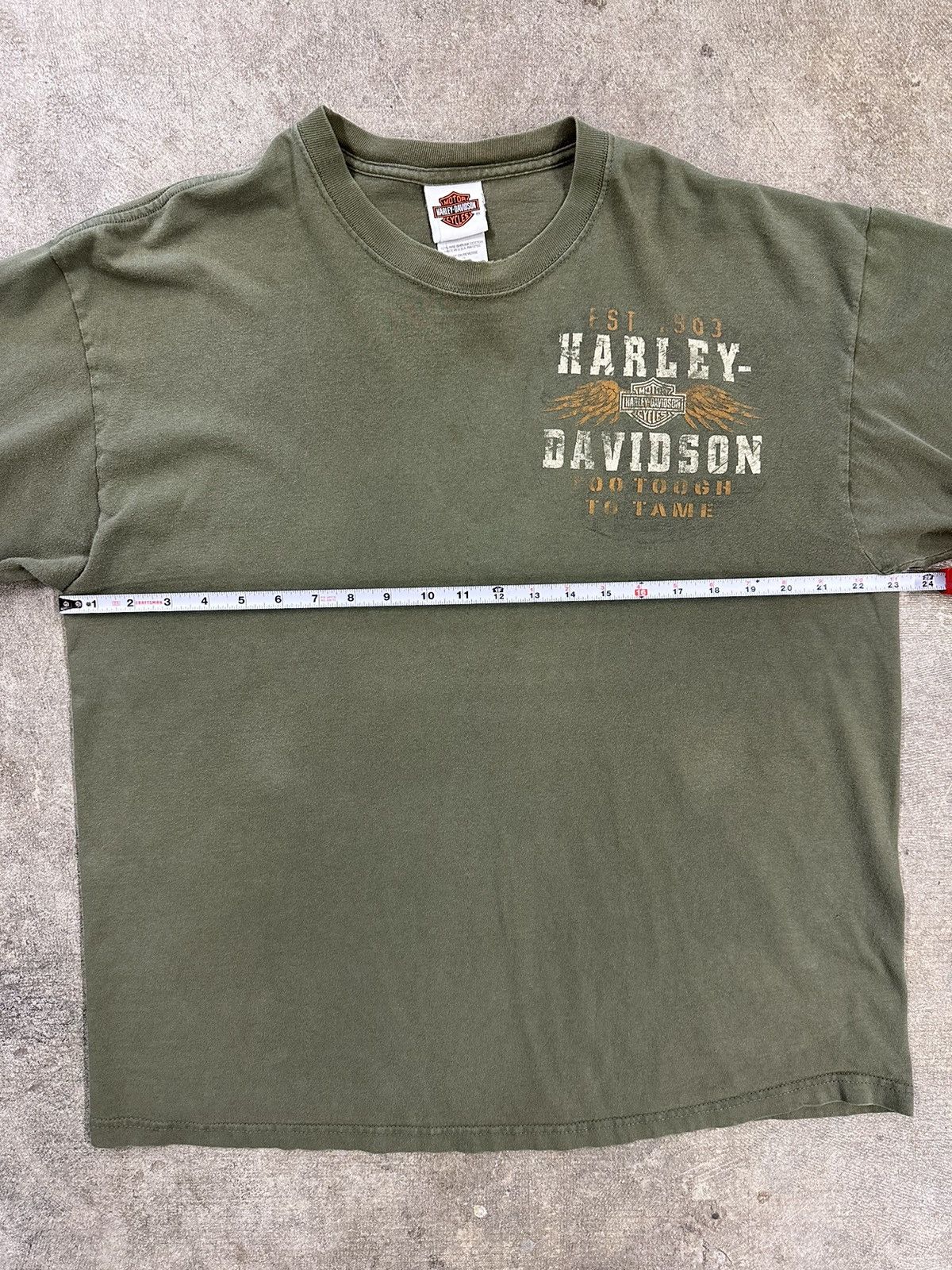 Harley Davidson Crazy Y2K Harley Davidson Anaheim Motorcycle Biker T-Shirt Size US XL / EU 56 / 4 - 10 Thumbnail