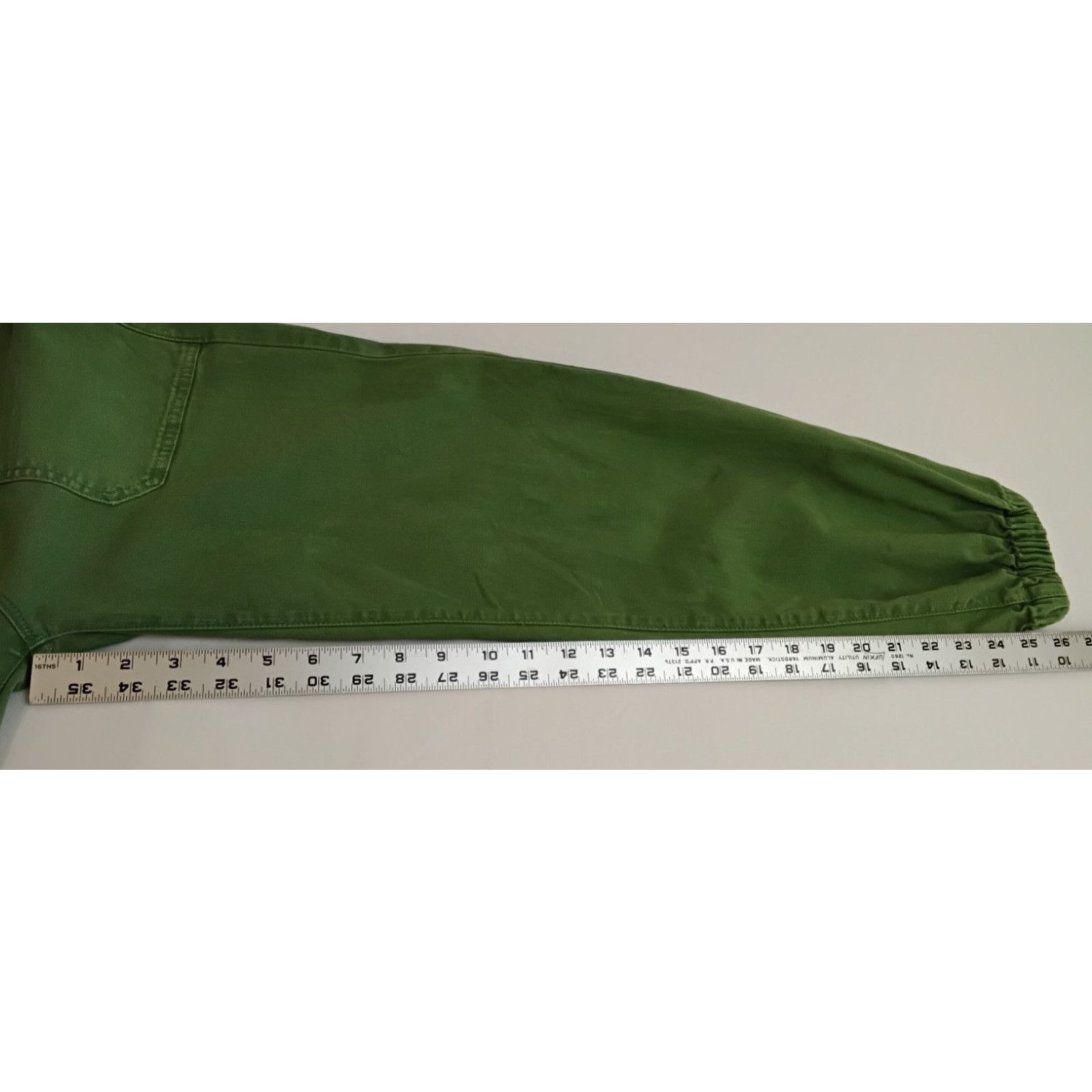 MOTHER Mother The Wrapper Patch Springy Ankle Jeans Size 26 Green Size 26" / US 2 / IT 38 - 14 Thumbnail