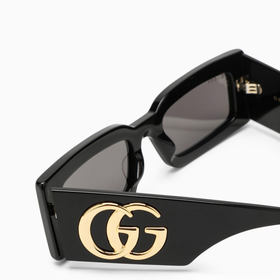 Gucci o1d2blof0824 Size: OS / Rectangular Sunglasses in Black Size ONE SIZE - 3 Thumbnail