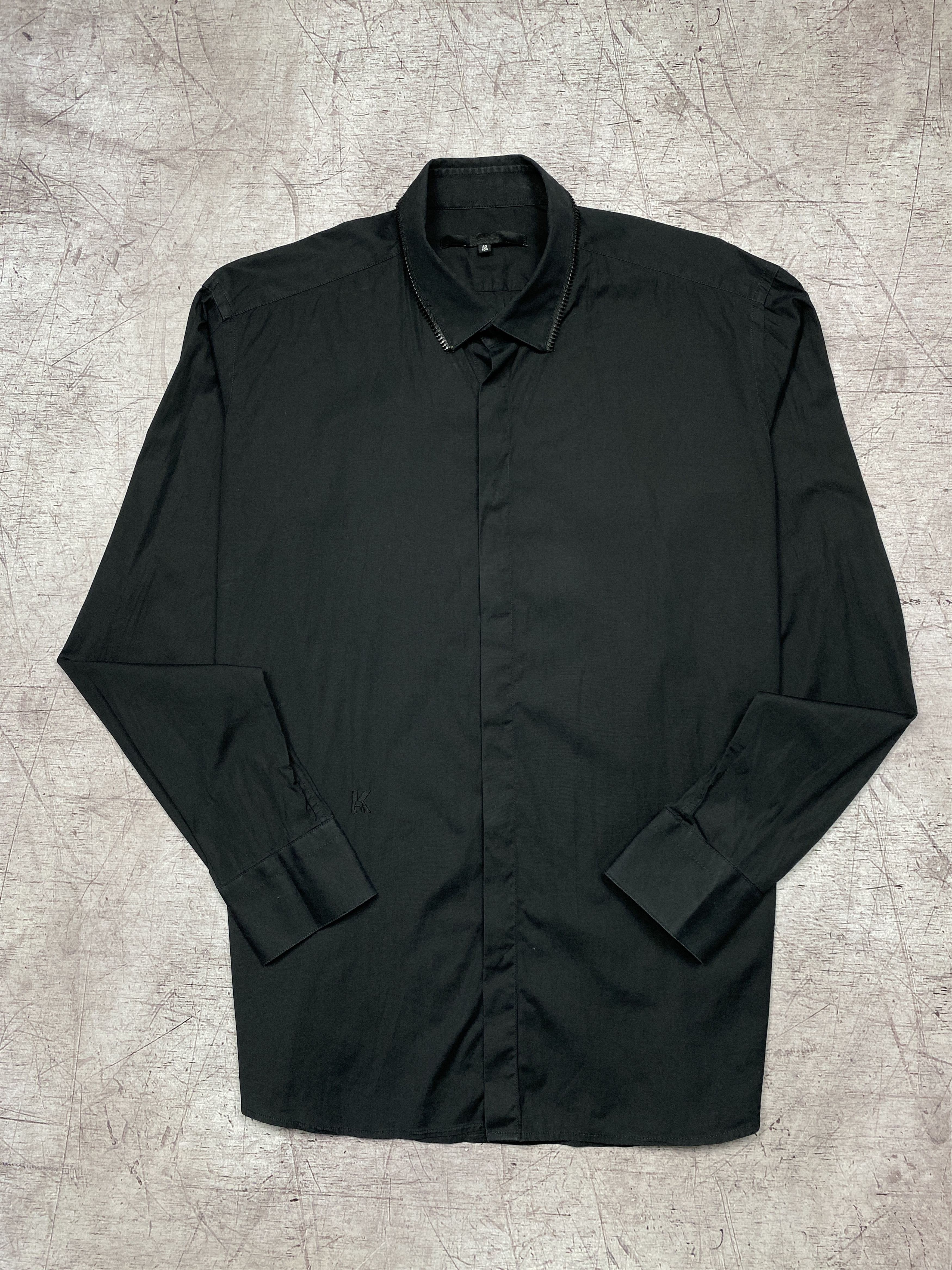 Karl Lagerfeld × Vintage Karl Lagerfeld Vintage Mens Long Sleeve Shirt Size US L / EU 52-54 / 3 - 1 Thumbnail