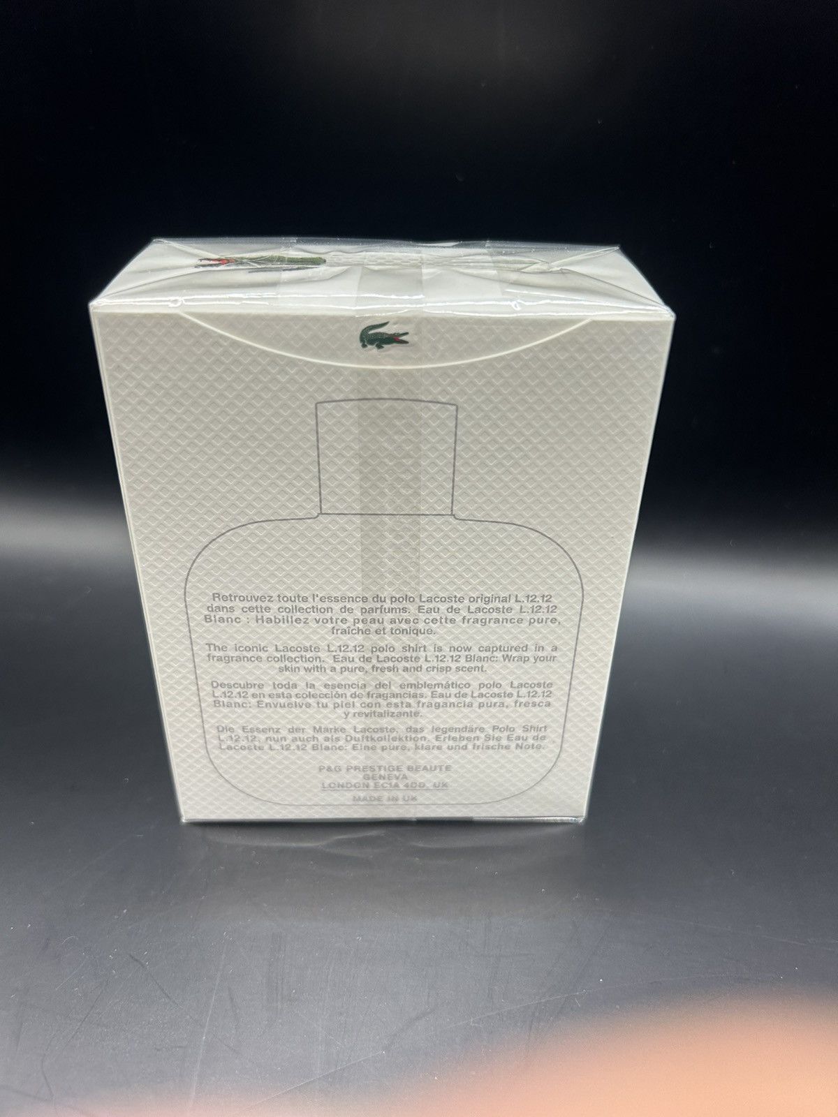 Lacoste Lacoste L.12.12 Blanc 3.3 Oz Brand New Size ONE SIZE - 3 Thumbnail