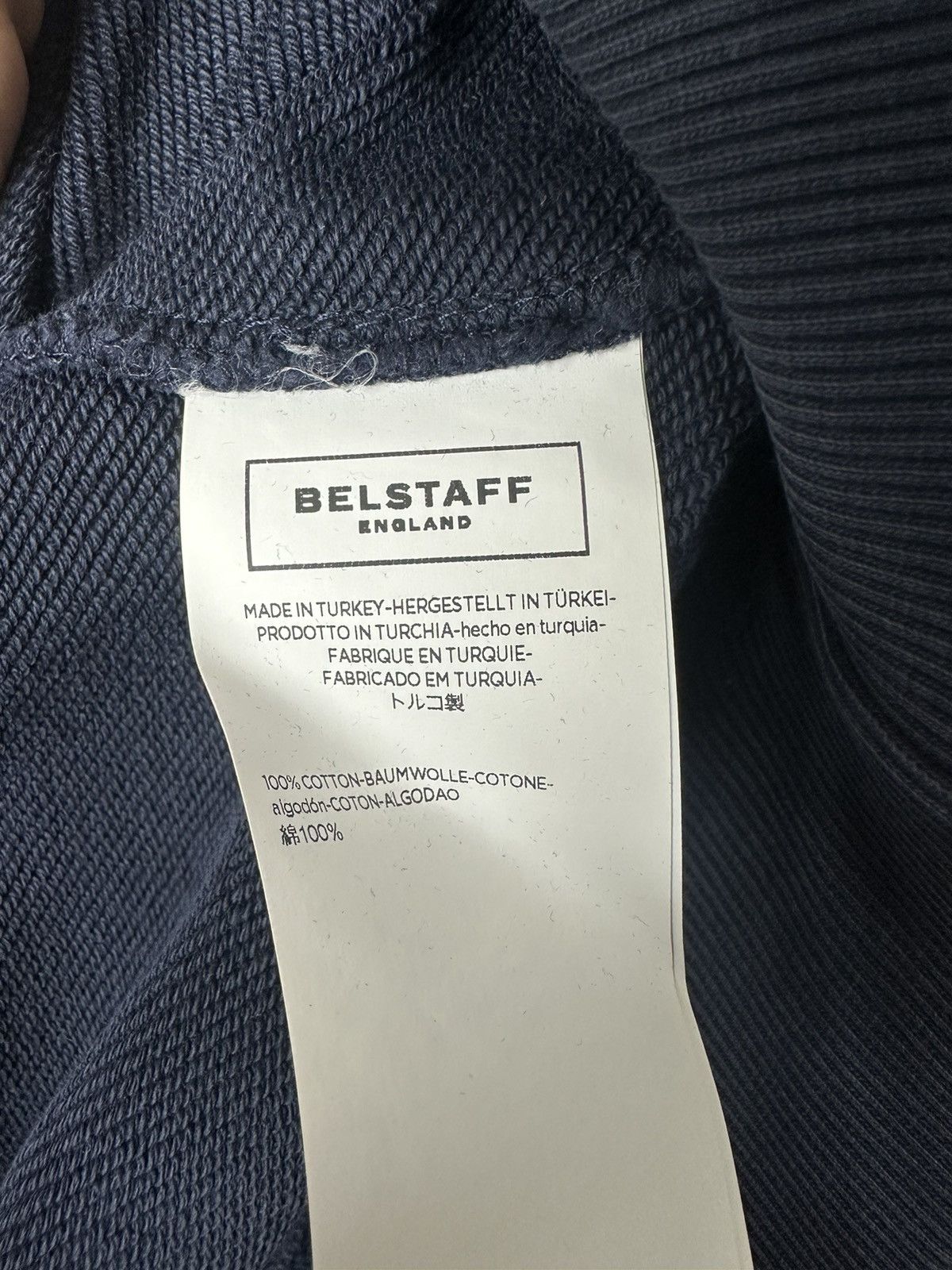 Belstaff Belstaff Casual Cotton Logo Patch Sweatshirt Size S Size US S / EU 44-46 / 1 - 6 Thumbnail