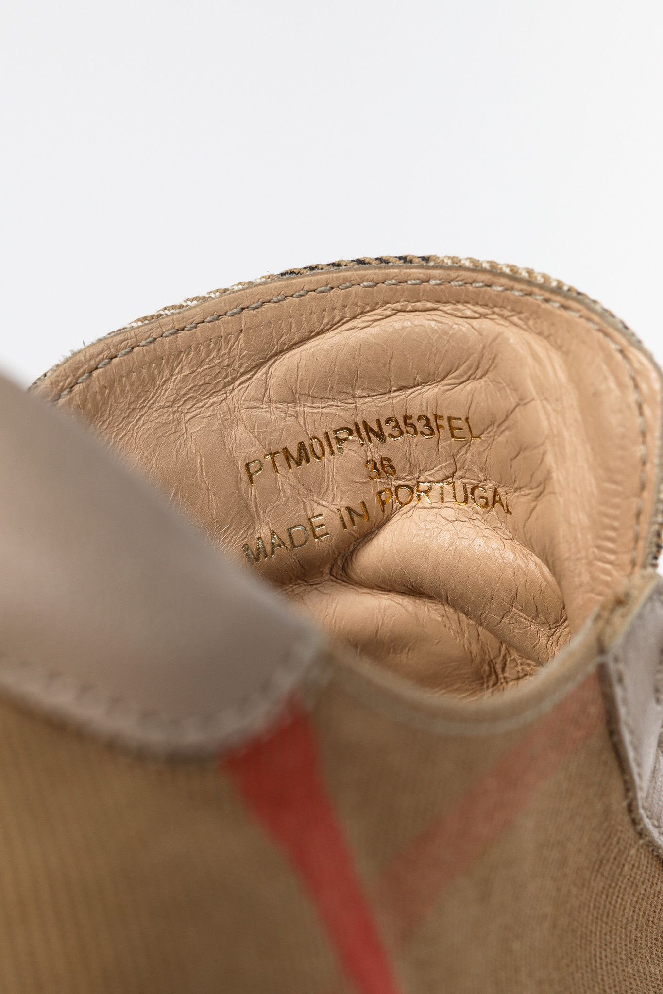 Burberry Burberry Hartfields Check Lace-Up Low-Top Sneakers Size US 5.5 / IT 35.5 - 9 Thumbnail