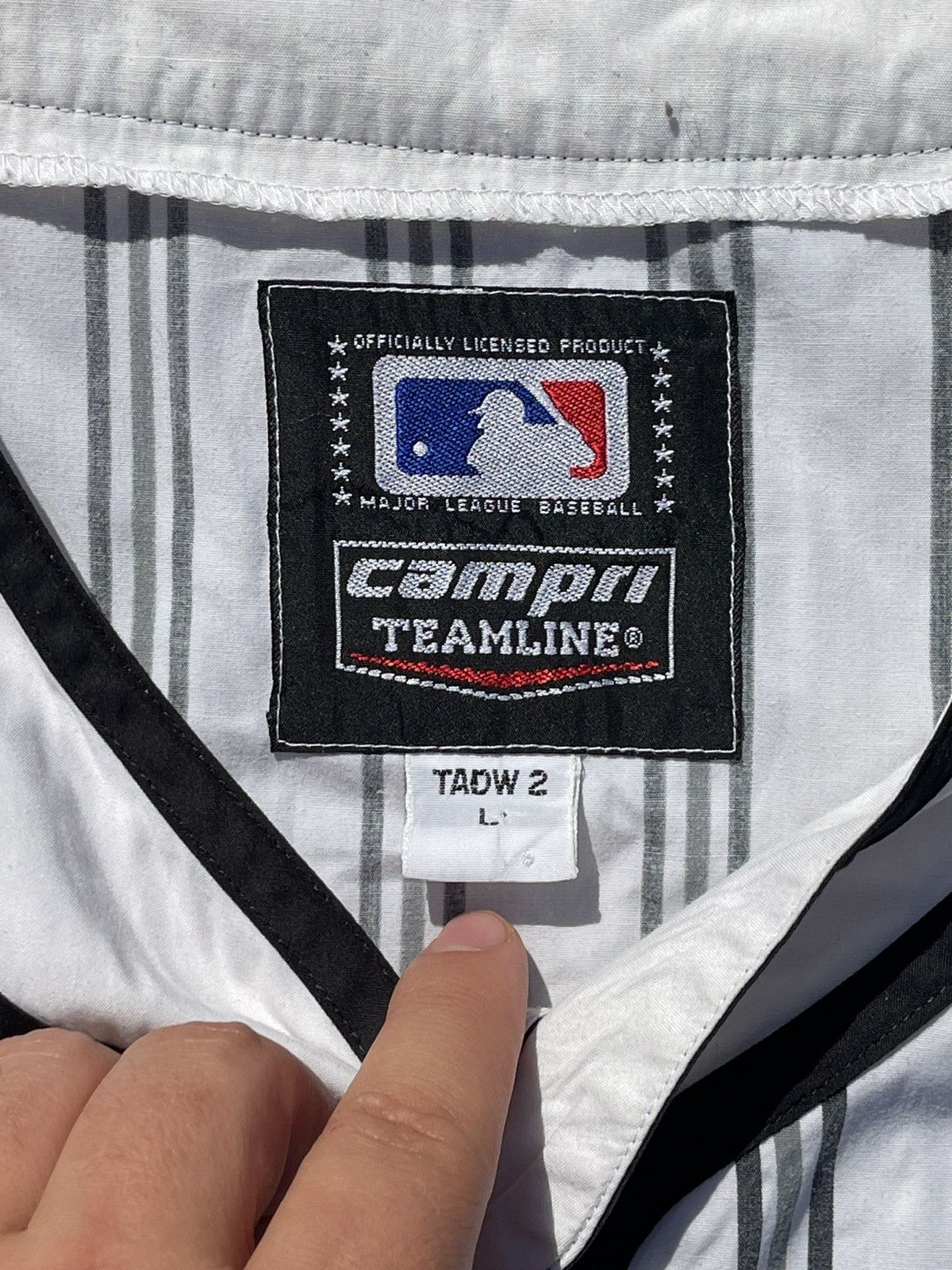 MLB × Vintage 90’s Capri Chicago White Sox baseball jersey vintage Size US L / EU 52-54 / 3 - 7 Thumbnail