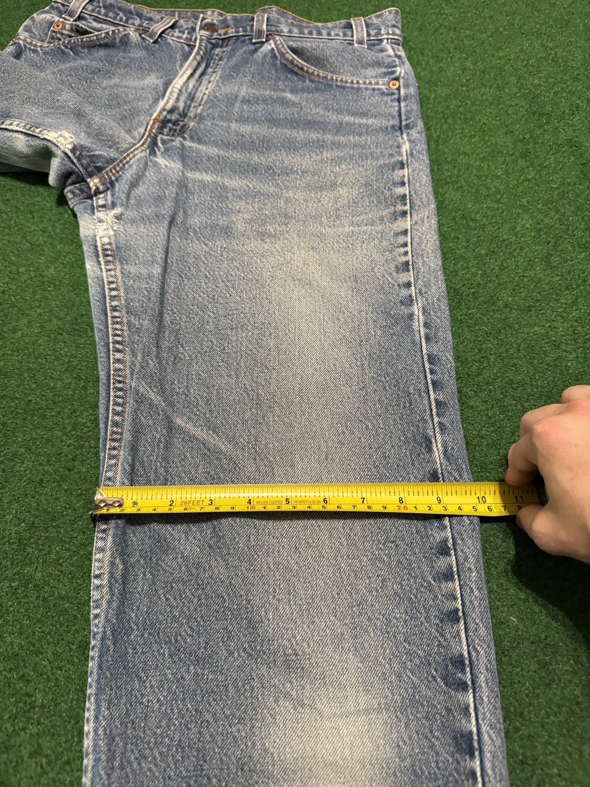 Levi's Vintage Clothing Levis 550 32x32 Relaxed Wide Leg Vintage 90s Grunge Jeans Size US 32 / EU 48 - 9 Thumbnail