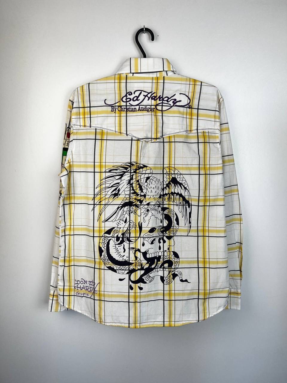 Ed Hardy Ed Hardy by Christian Audigier vintage shirt size L Size US L / EU 52-54 / 3 - 4 Thumbnail