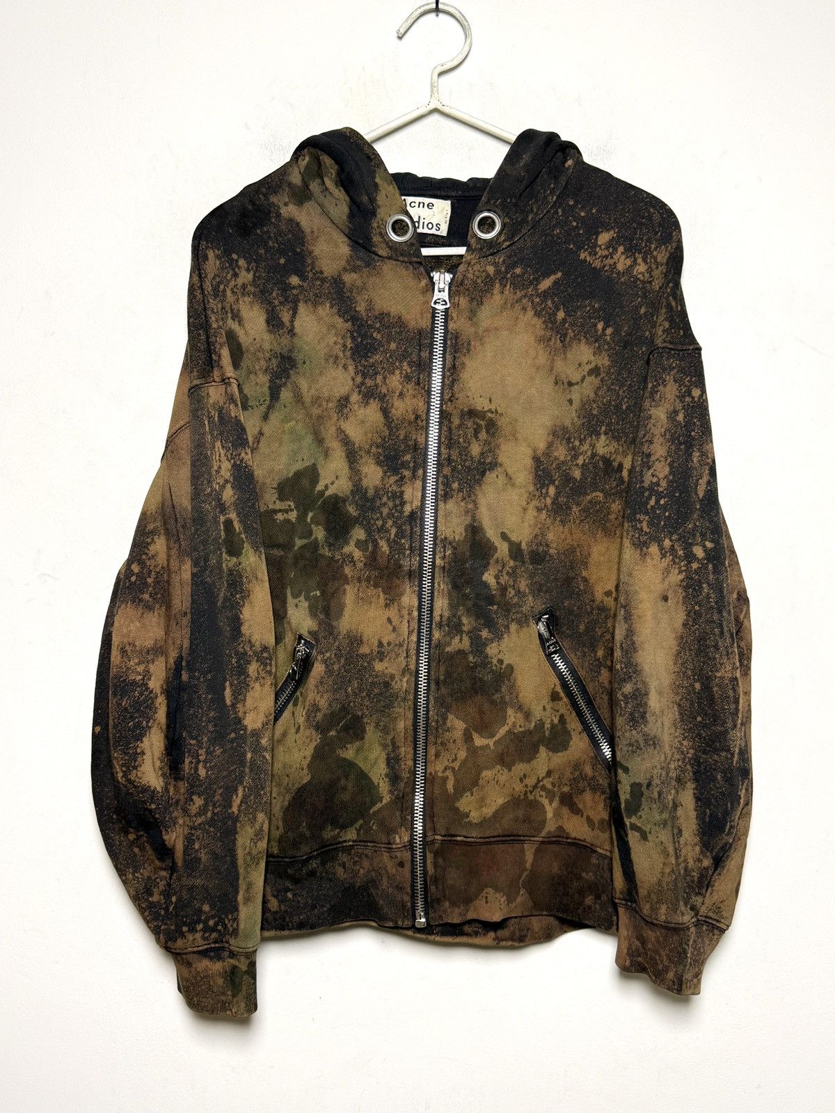 Acne Studios Acne Studios hoodie with overdye treatment Size US M / EU 48-50 / 2 - 1 Thumbnail