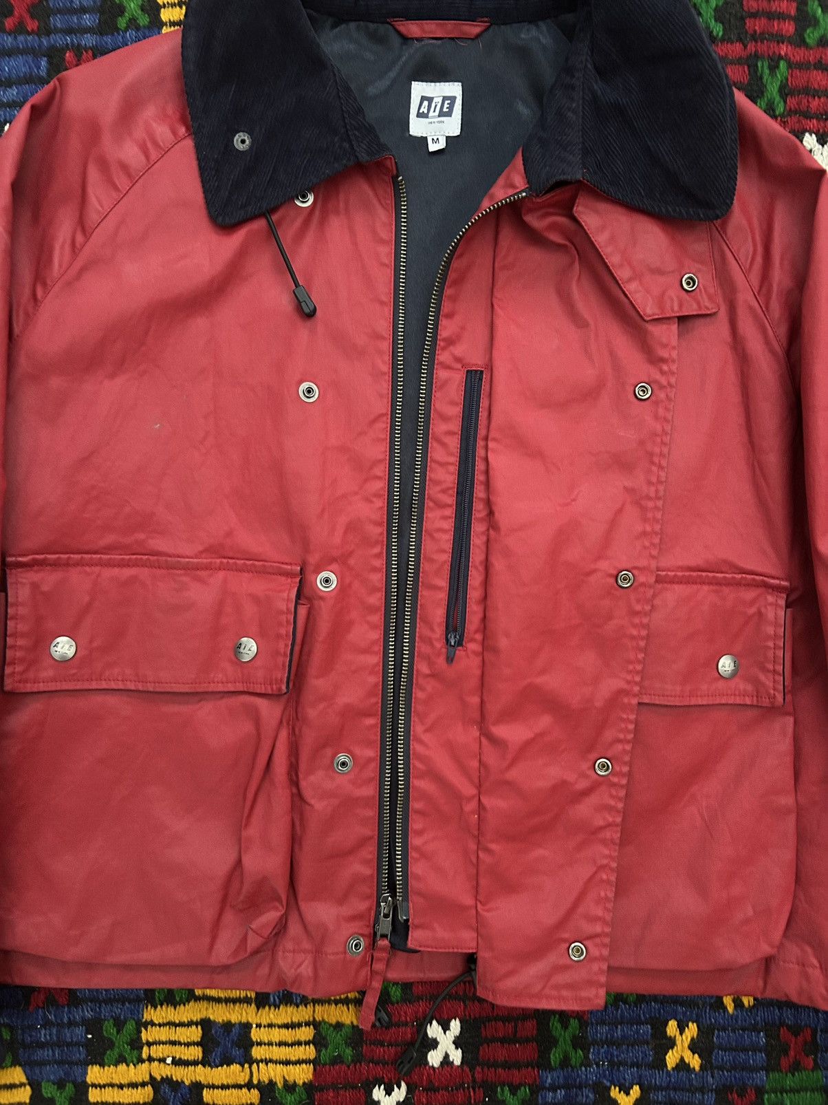 Nepenthes AiE (Arts in Education) FSG Red Jacket Size US M / EU 48-50 / 2 - 3 Thumbnail