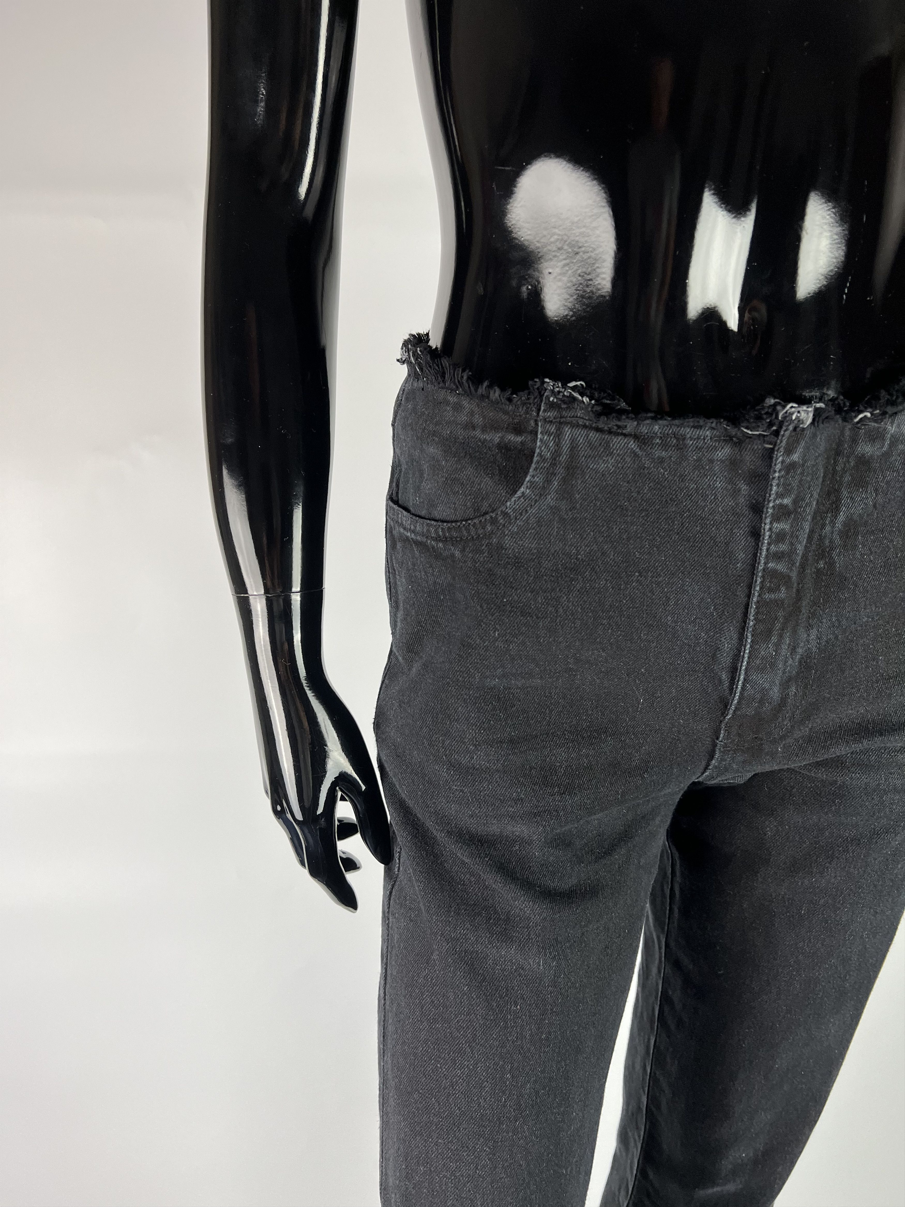 Marques'Almeida Marques Almeida Distressed Cropped Jeans Gray Size 0/XS Size 25" / US 0 / IT 36 - 5 Thumbnail