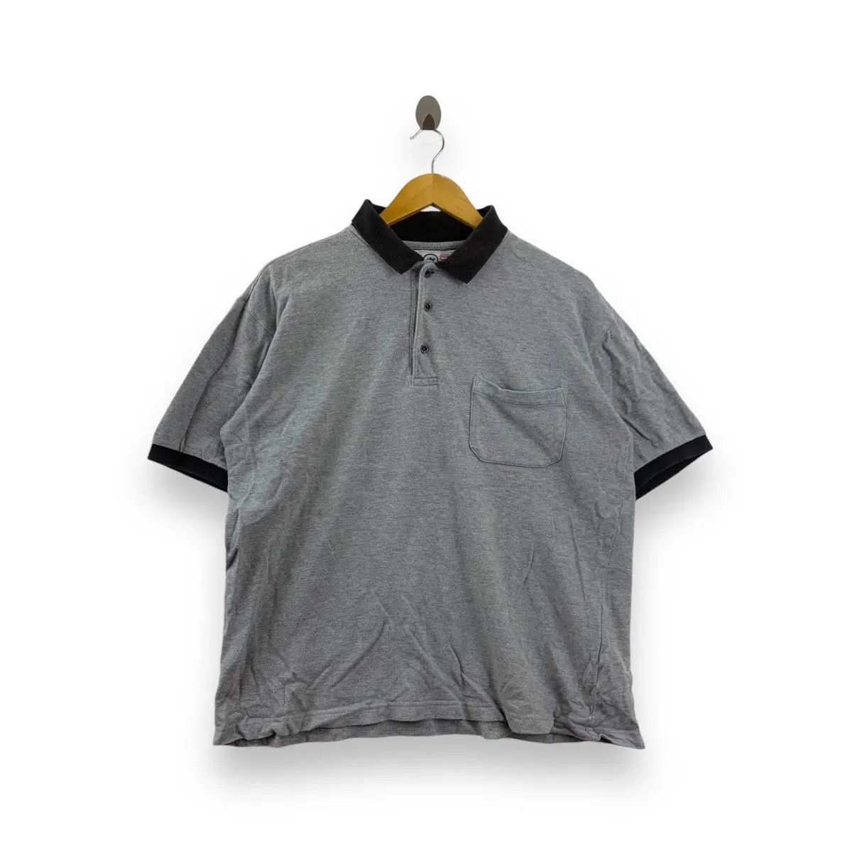 Junko Shimada Vintage JUNKO SHIMADA J2 Golf Ringer Polo Tee Shirt Top Size US M / EU 48-50 / 2 - 1 Thumbnail