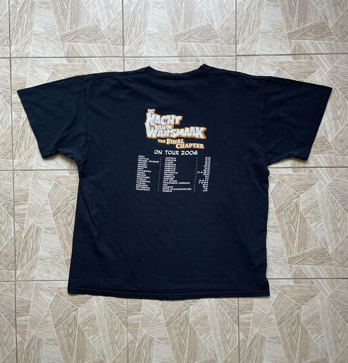 Band Tees × Vintage Vintage De Nacht Van De Wansmaak Tour 2006 Cultfilm Tee XL Size US XL / EU 56 / 4 - 2 Thumbnail