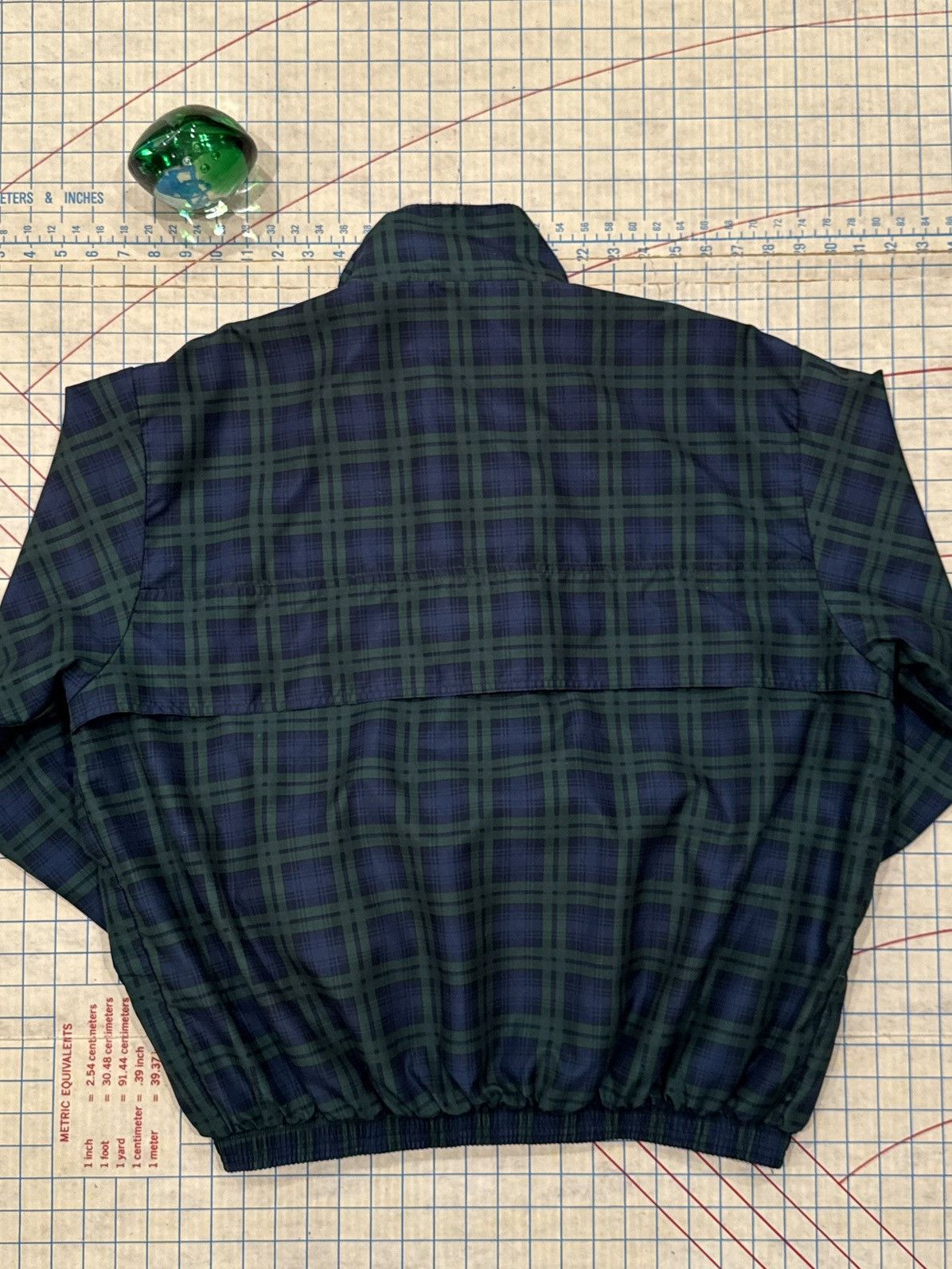 Vintage Vintage St Andrews Old Course Full Zip Black Watch Tartan Size US L / EU 52-54 / 3 - 12 Thumbnail