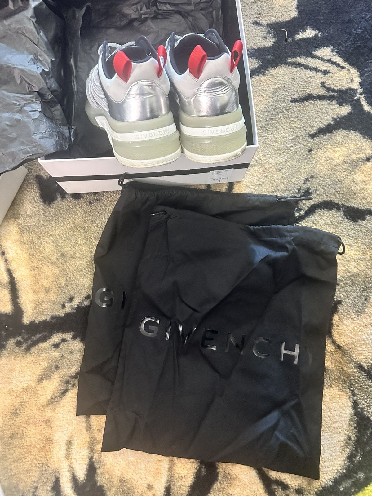 Givenchy Giv 1 silver Size US 9 / EU 42 - 4 Thumbnail