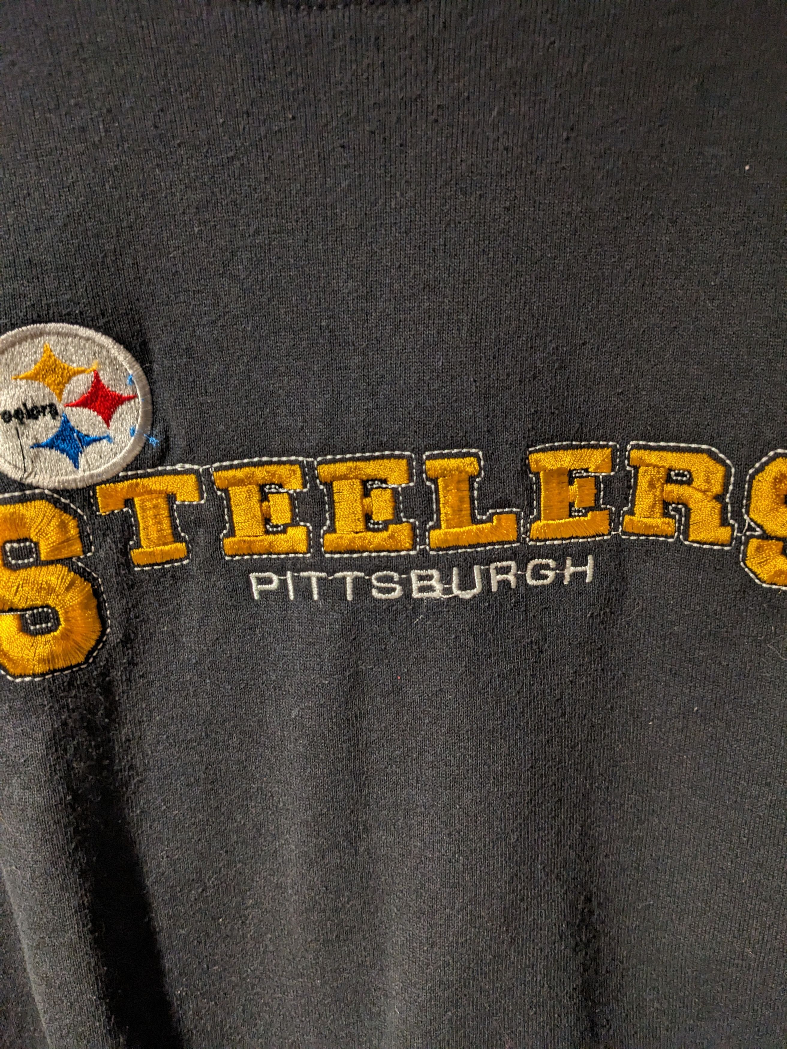 NFL × Vintage Vintage 90s Pittsburgh Steelers NFL Football Sweatshirt Size US L / EU 52-54 / 3 - 2 Thumbnail
