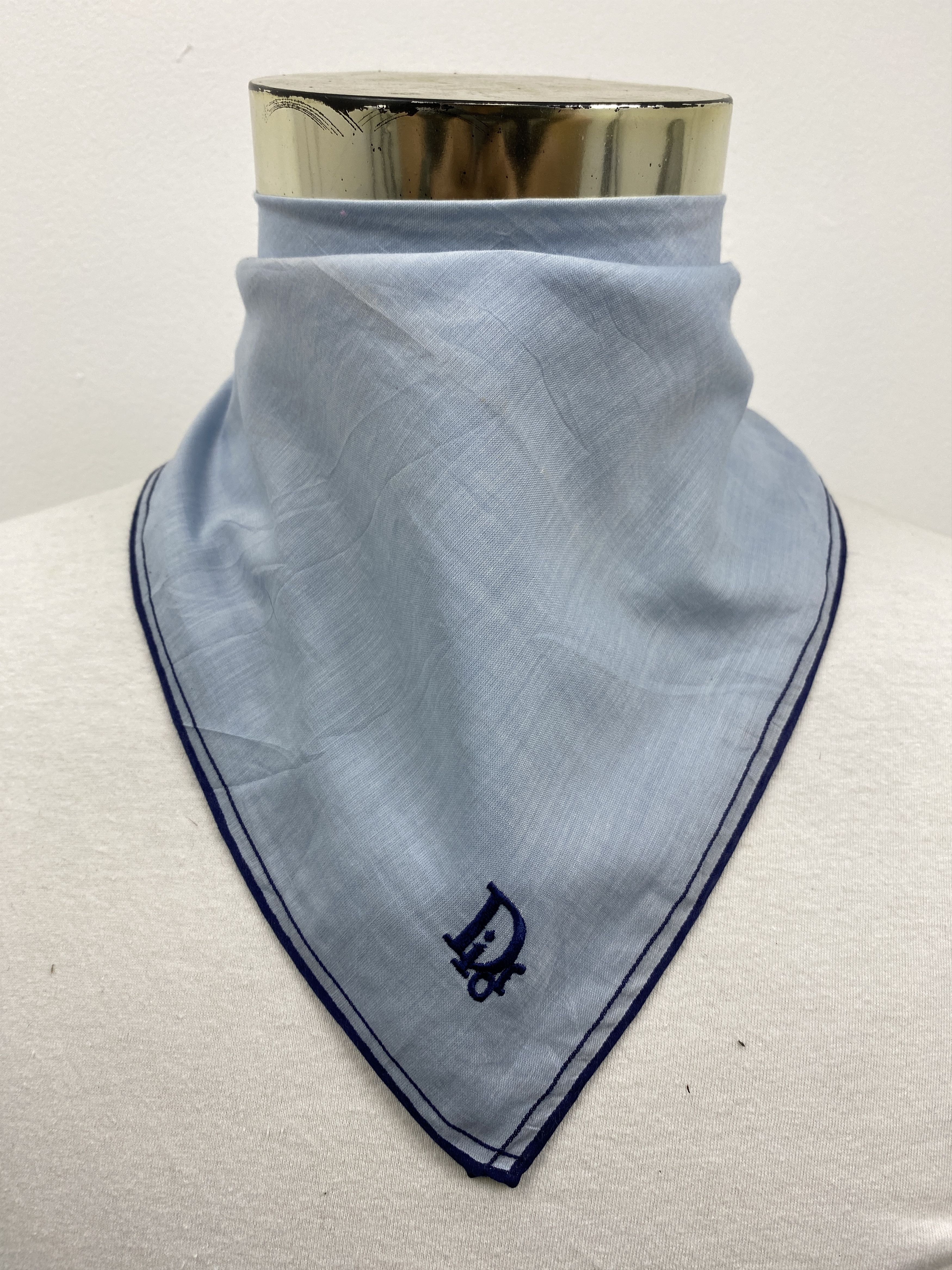 Christian Dior Monsieur Christian Dior Handkerchief Bandana Neckerchief HKC0463 Size ONE SIZE - 2 Thumbnail