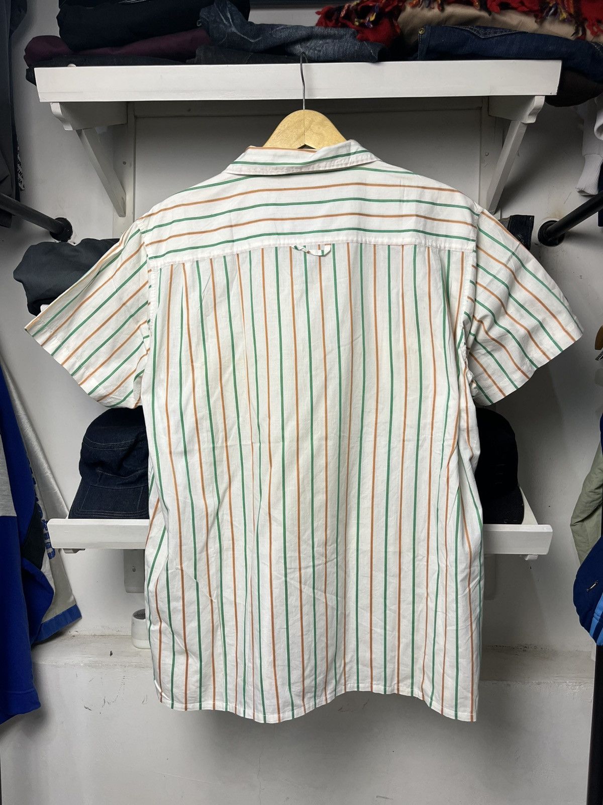 Boneville Vintage CP Company Boneville Stripes Button up Shirt Size US XL / EU 56 / 4 - 6 Thumbnail