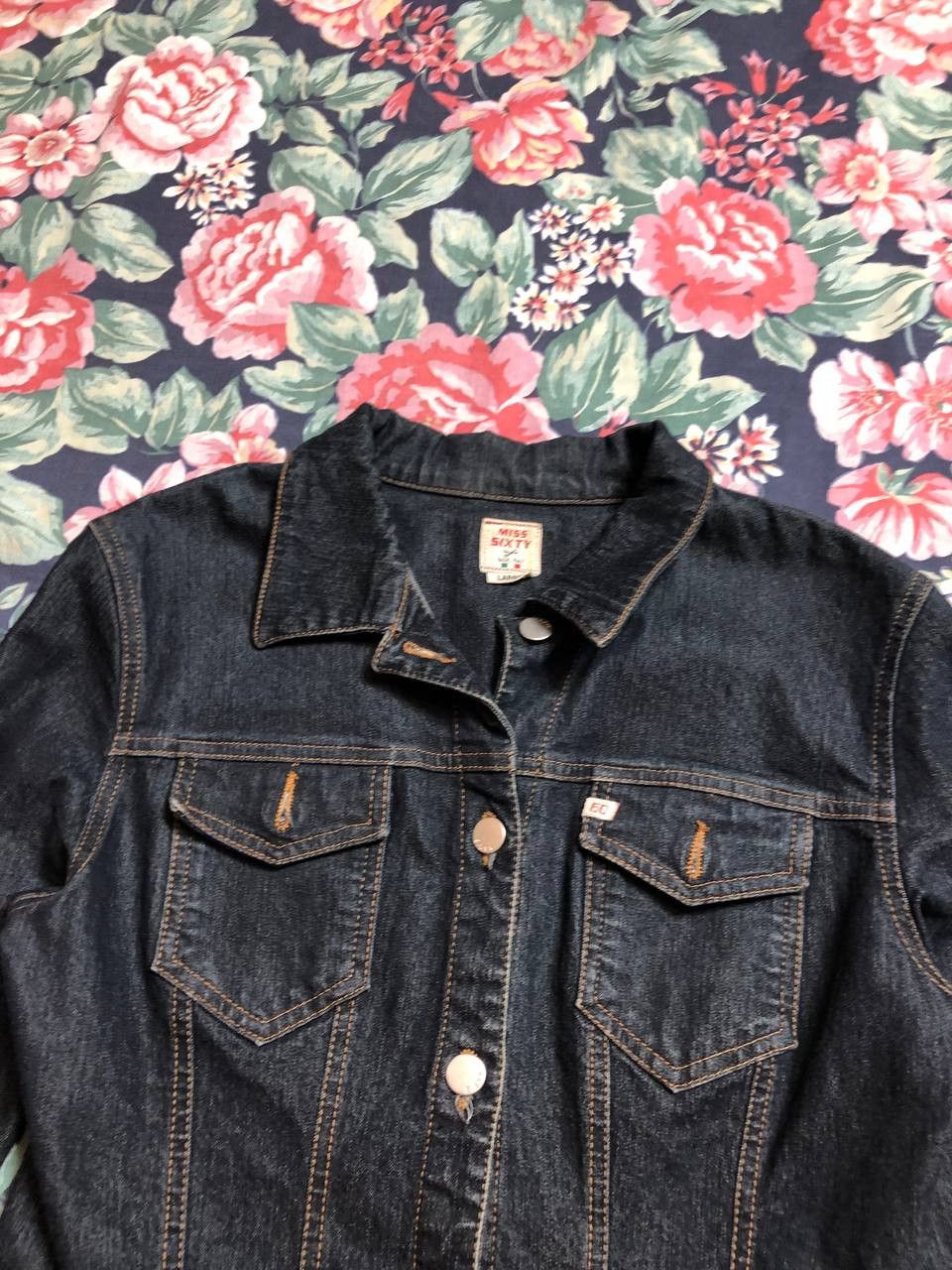 Miss Sixty Miss Sixty Denim Jacket Y2K luxury made in Italy Vintage Size L / US 10 / IT 46 - 22 Thumbnail