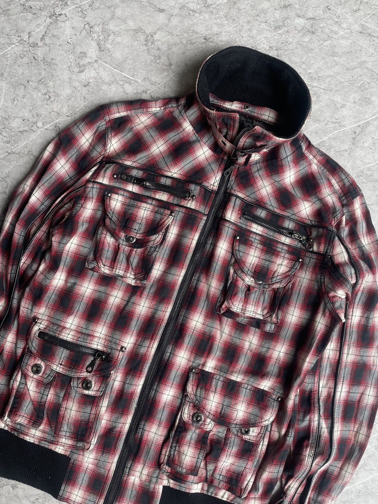 In The Attic In The Attic Plaid Bondage Jacket Size US M / EU 48-50 / 2 - 3 Thumbnail