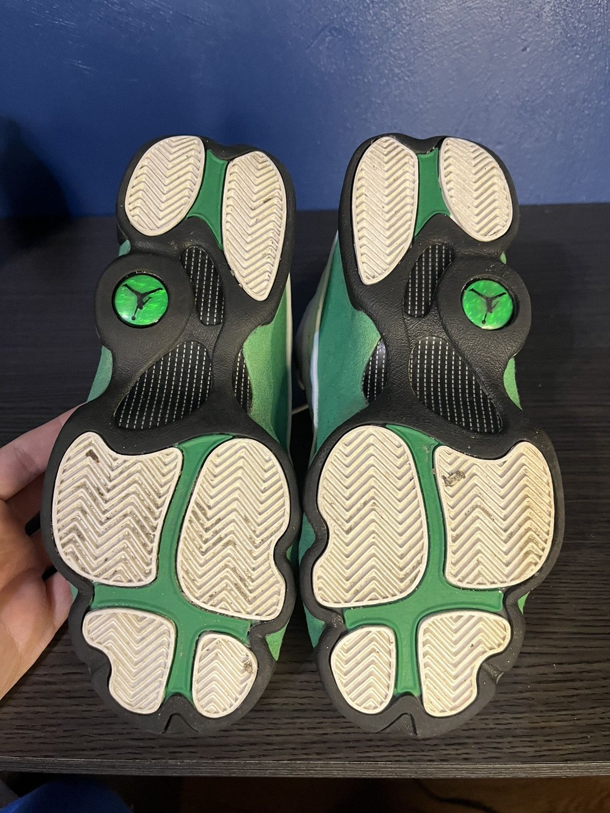 Jordan Brand Lucky Green GS Jordan 13 Size US 7 / EU 40 - 5 Thumbnail