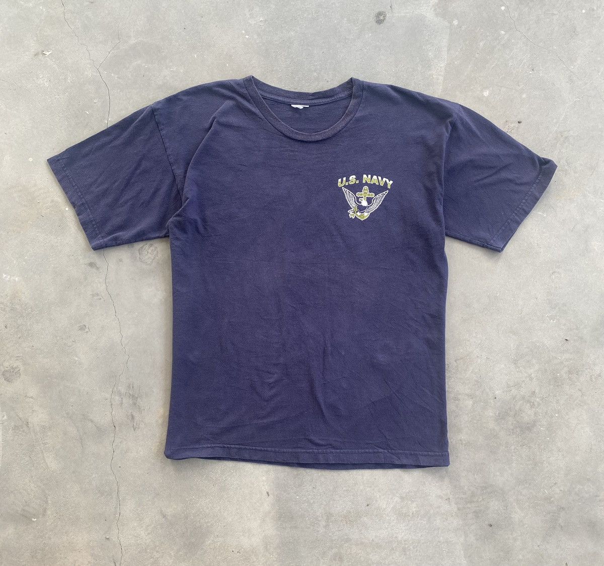 Vintage VINTAGE U.S NAVY TEE Size US L / EU 52-54 / 3 - 2 Thumbnail