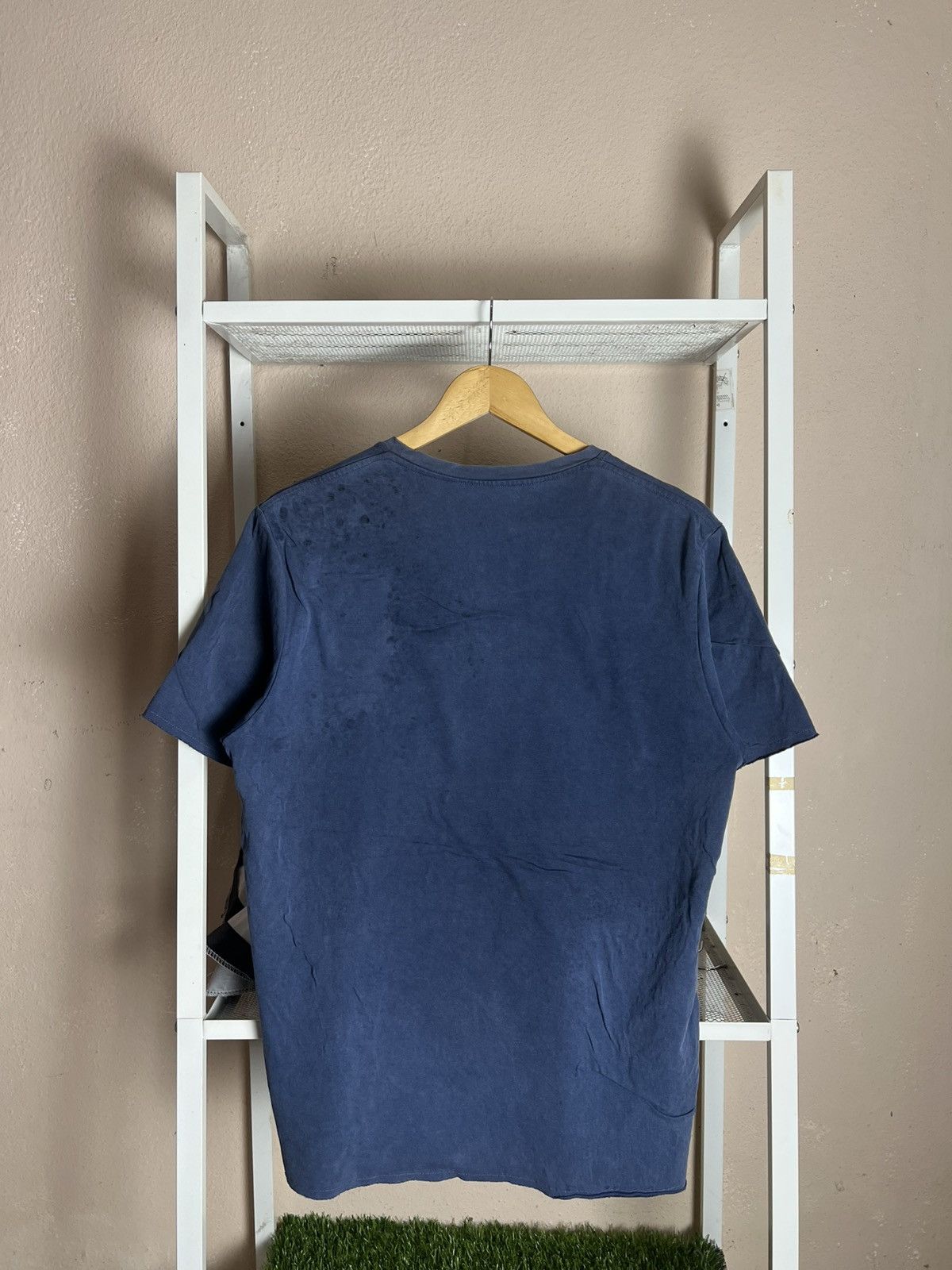 Balenciaga Balenciaga Plain Tee Distress Fadedd Size US S / EU 44-46 / 1 - 6 Thumbnail