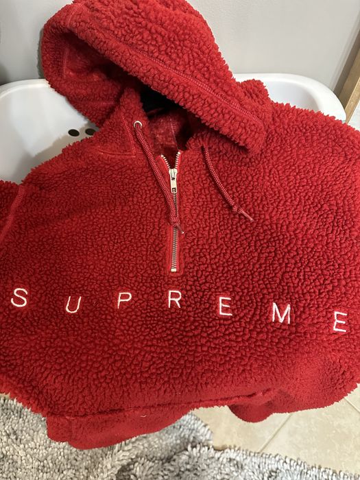 Supreme store sherpa fleece