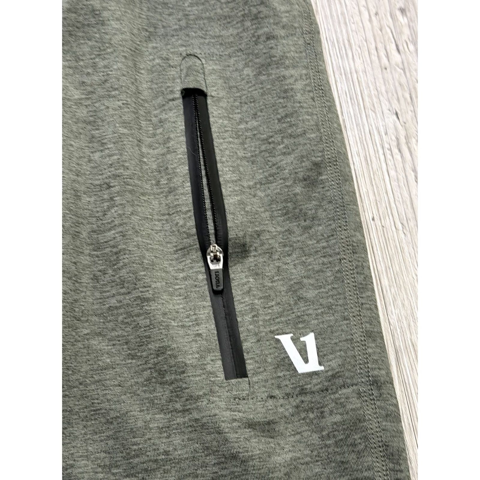 Vuori Vuori Sunday Performance Jogger Mens Medium Heather Gray Drawstring Pockets Knit Solid Athleisure Jogger Mens Size M Gray Size US 31 - 6 Thumbnail