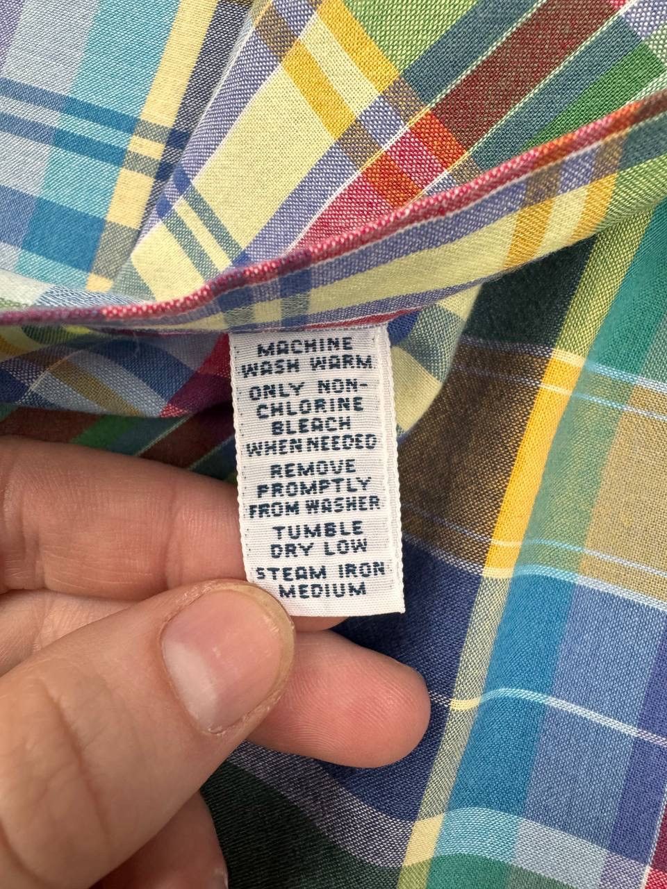 Ralph Lauren Ralph Lauren Men Cotton Shirt Multicolor Short Sleeve Size M Size US M / EU 48-50 / 2 - 5 Thumbnail