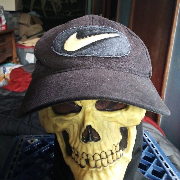 Nike Vintage 90s Nike Air Patch Logo Snap Hat Cap Size ONE SIZE - 1 Thumbnail