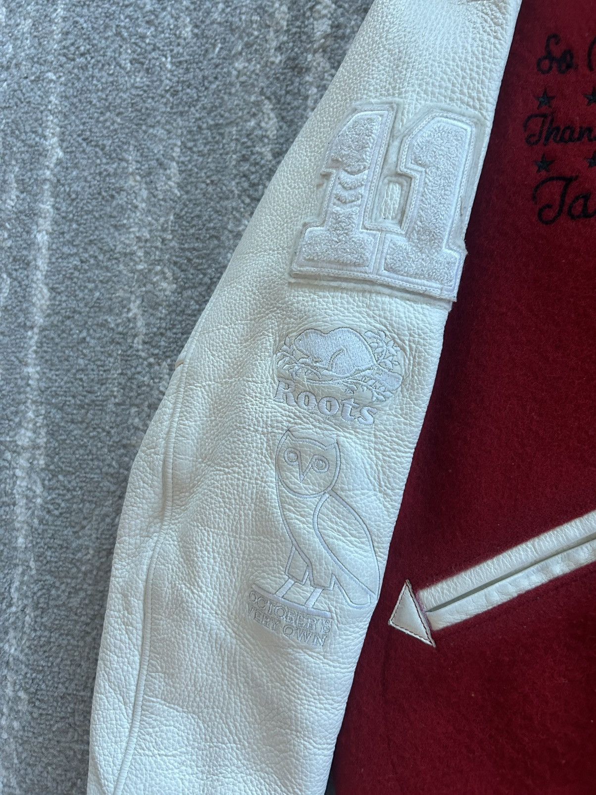 October's Very Own × Roots OVO x Roots 1 of 50 Varsity jacket Size US L / EU 52-54 / 3 - 4 Thumbnail