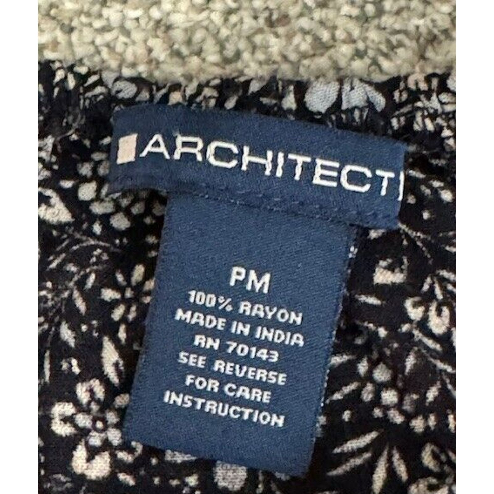 Architect Architect Blouse Petite Medium Floral Grunge Whimsigoth Size M / US 6-8 / IT 42-44 - 8 Thumbnail
